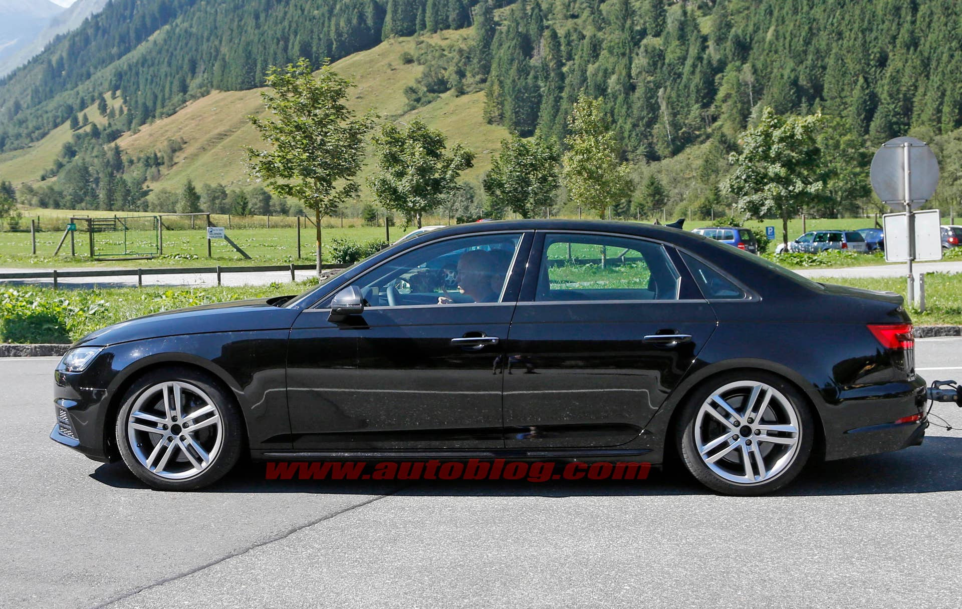 2017 Audi S4 spied side