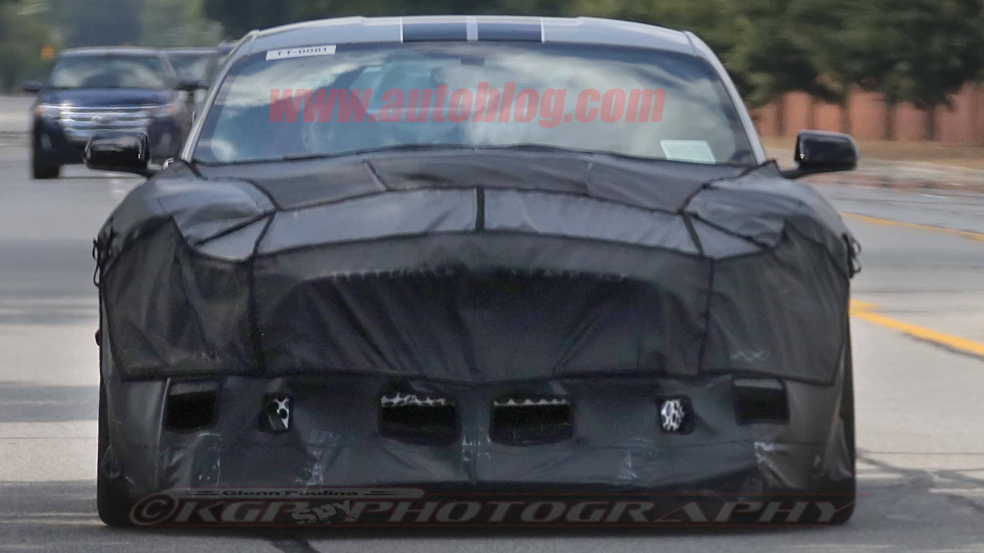 Ford Shelby GT500 Mustang Spy Front Exterior