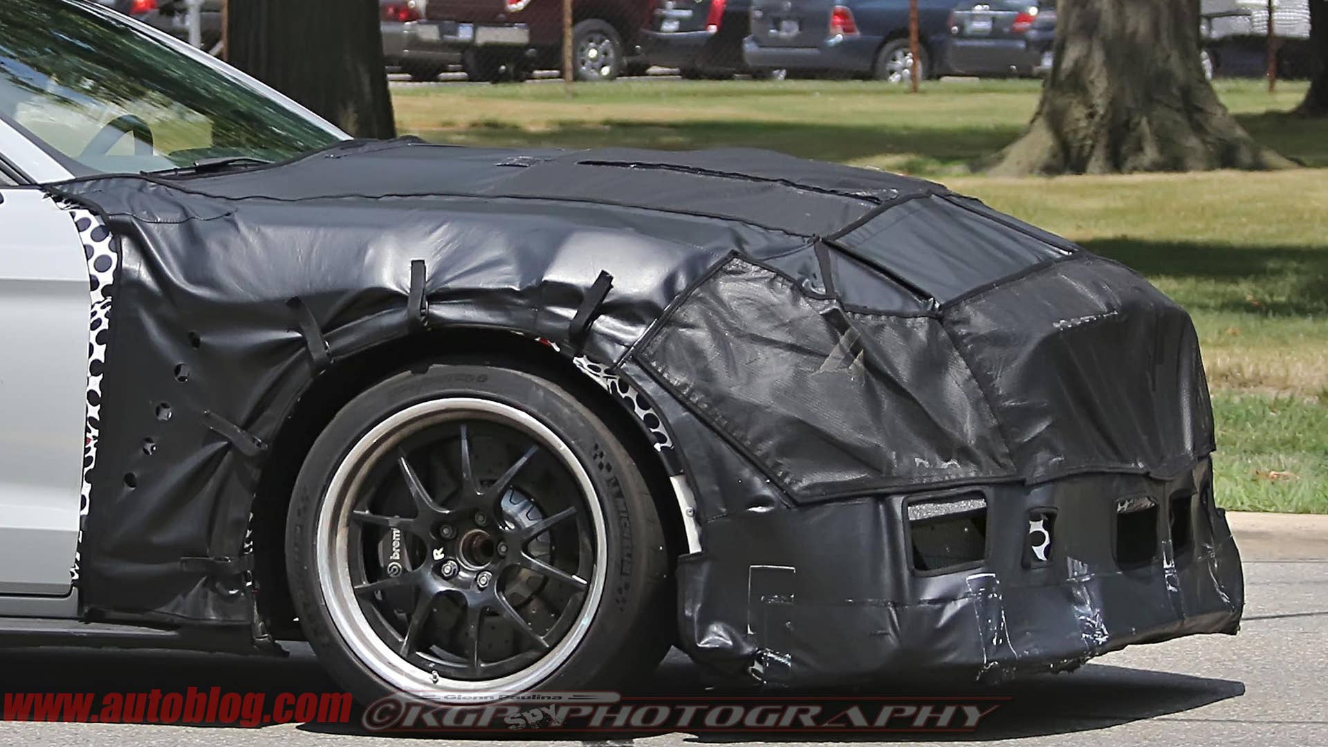 Ford Shelby GT500 Mustang Spy Front Hood Exterior
