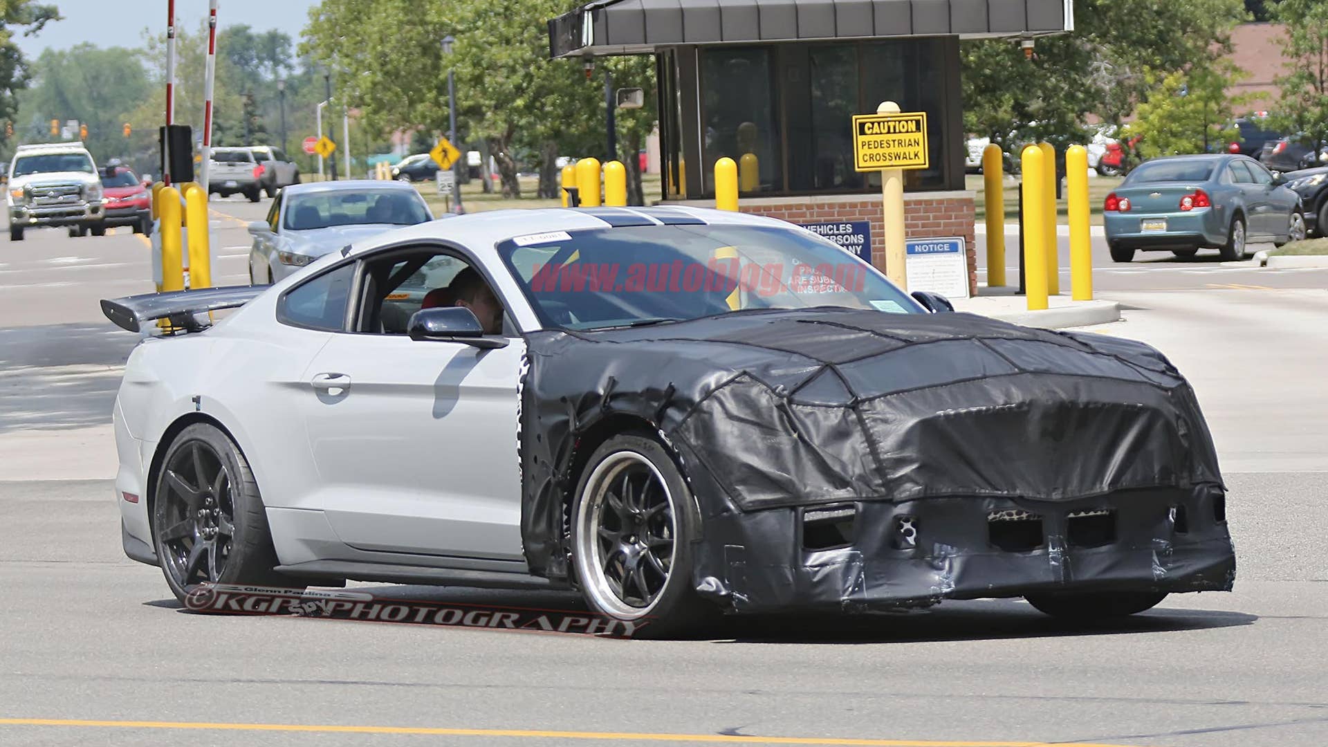 Ford Shelby GT500 Mustang Spy Front Exterior