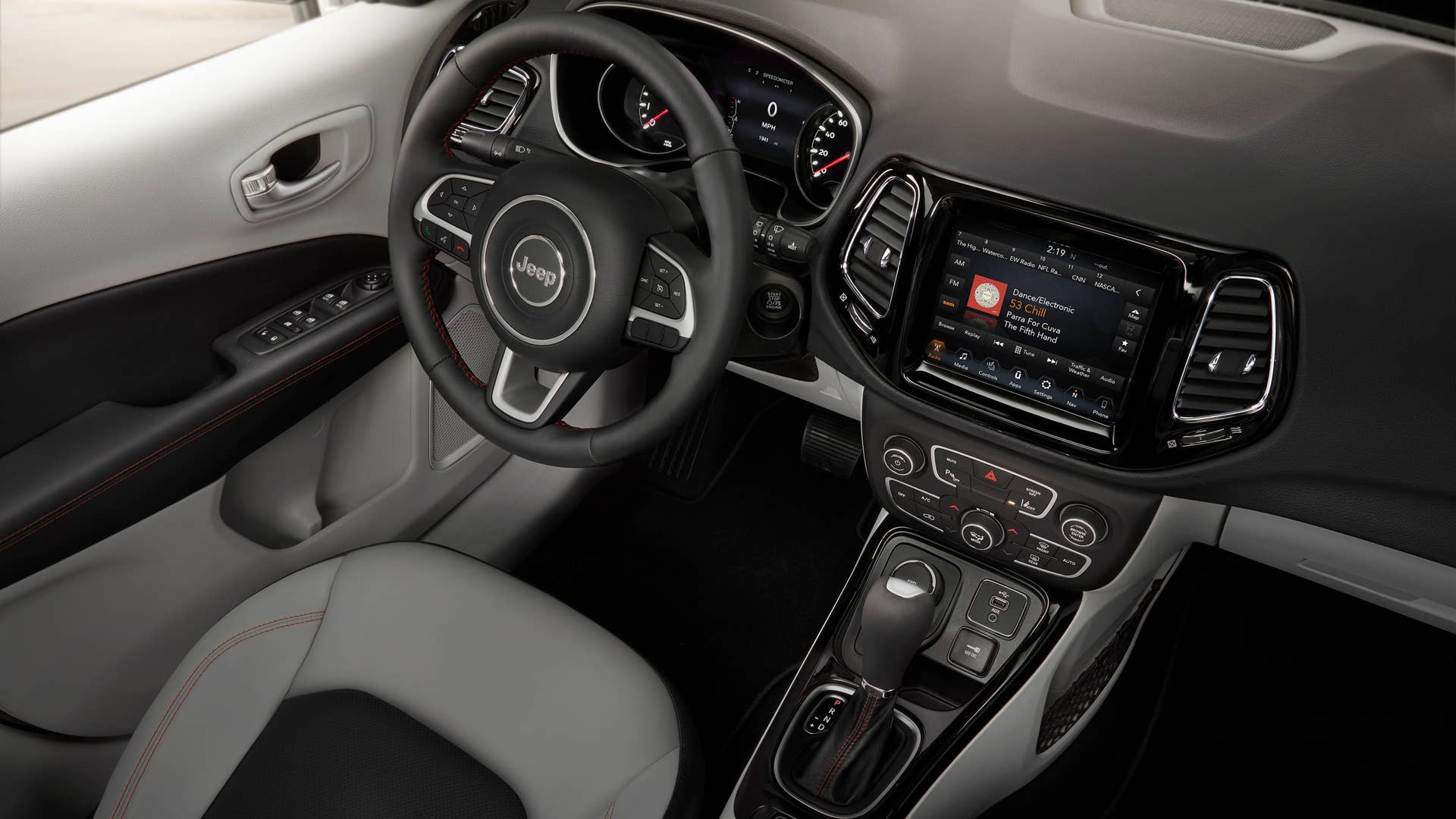2017 Jeep Compass interior