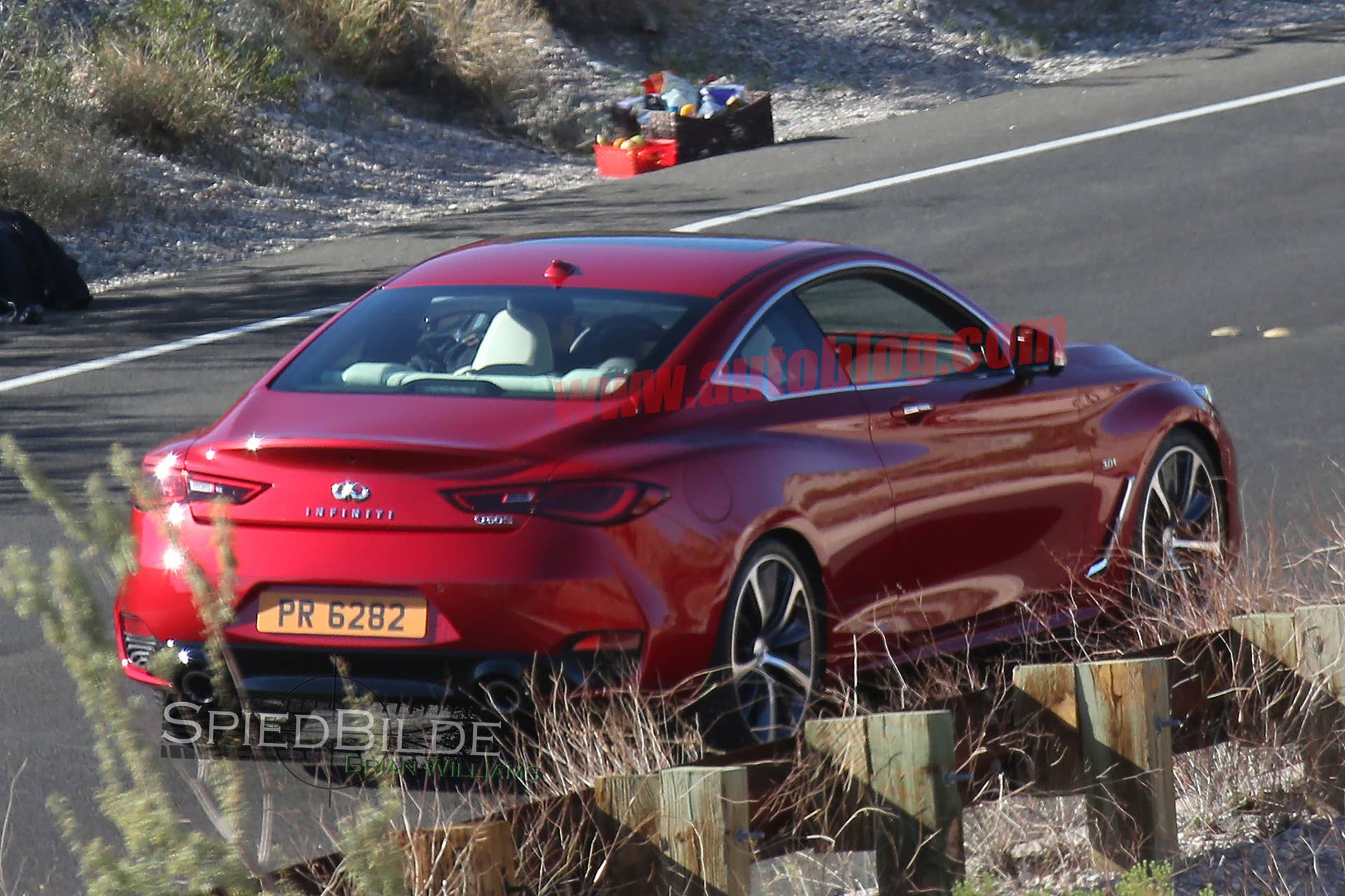 2017 infiniti q60 coupe two-door spied spy photos