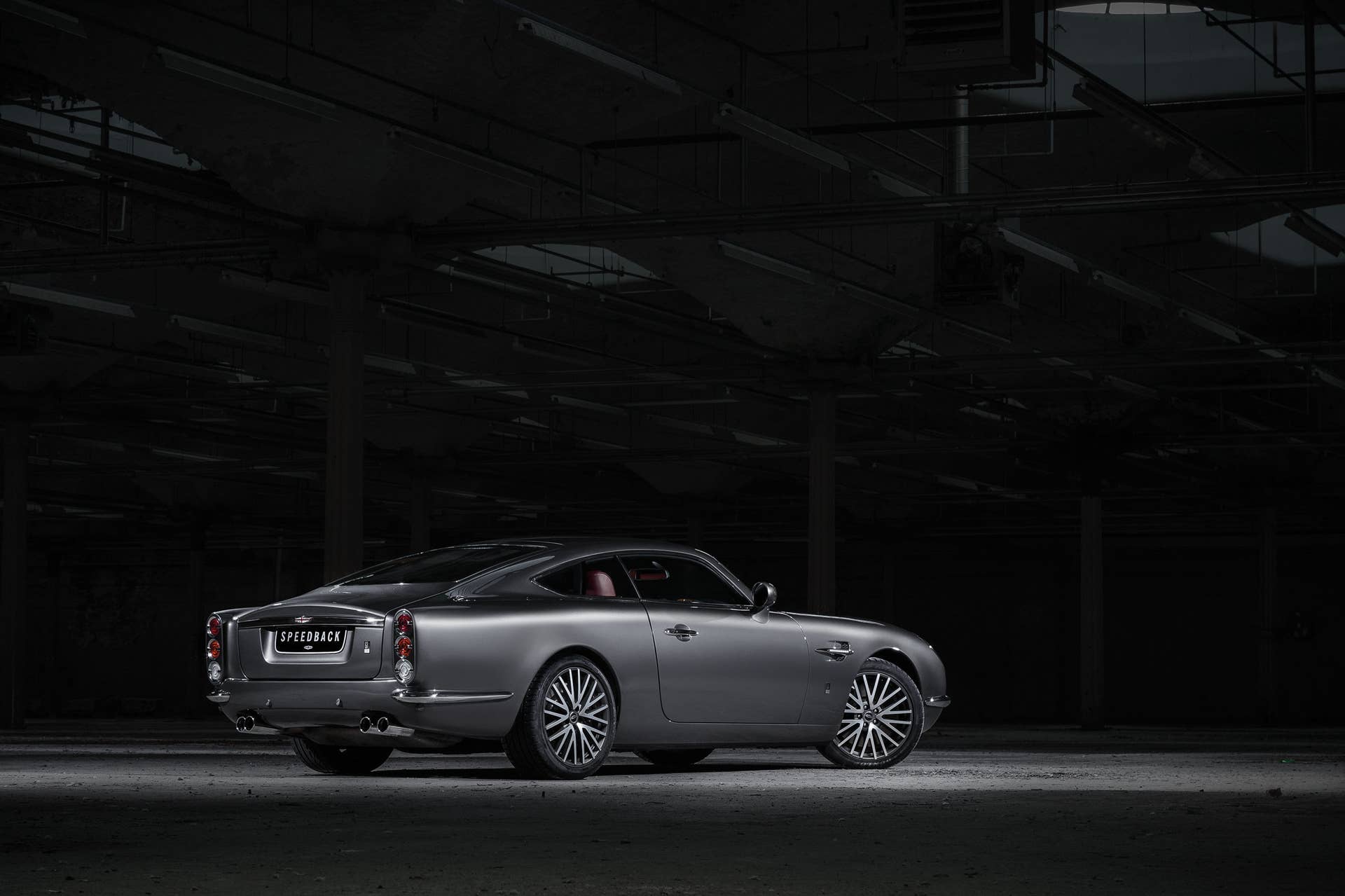 silver david brown automotive speedback gt rear
