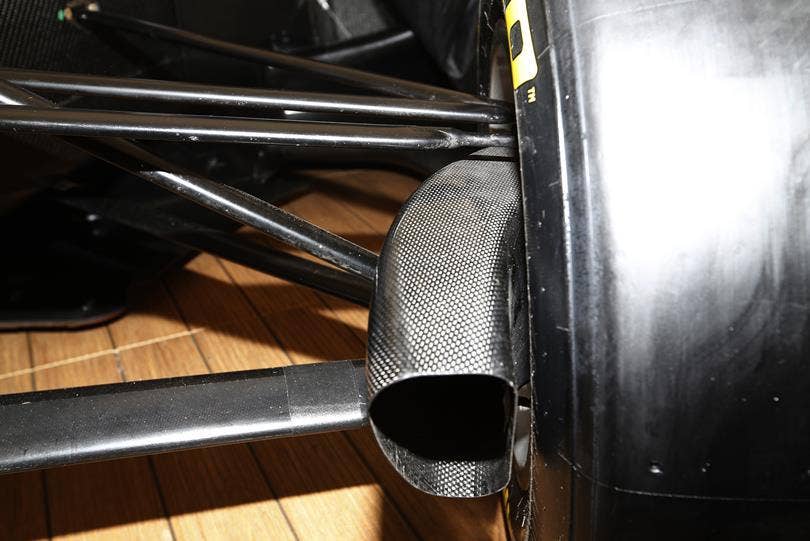 Dallara GP3/16 brake duct