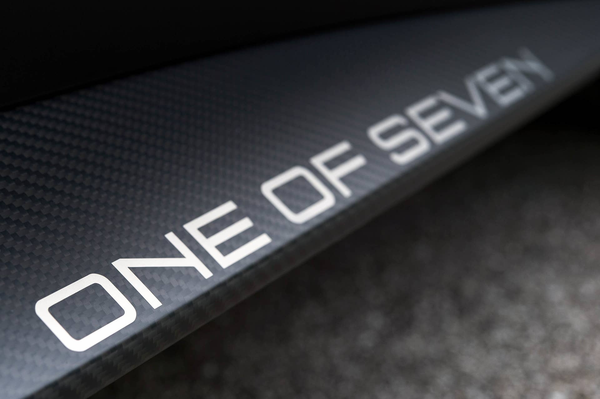 Aston Martin Vanquish One of Seven carbon fiber