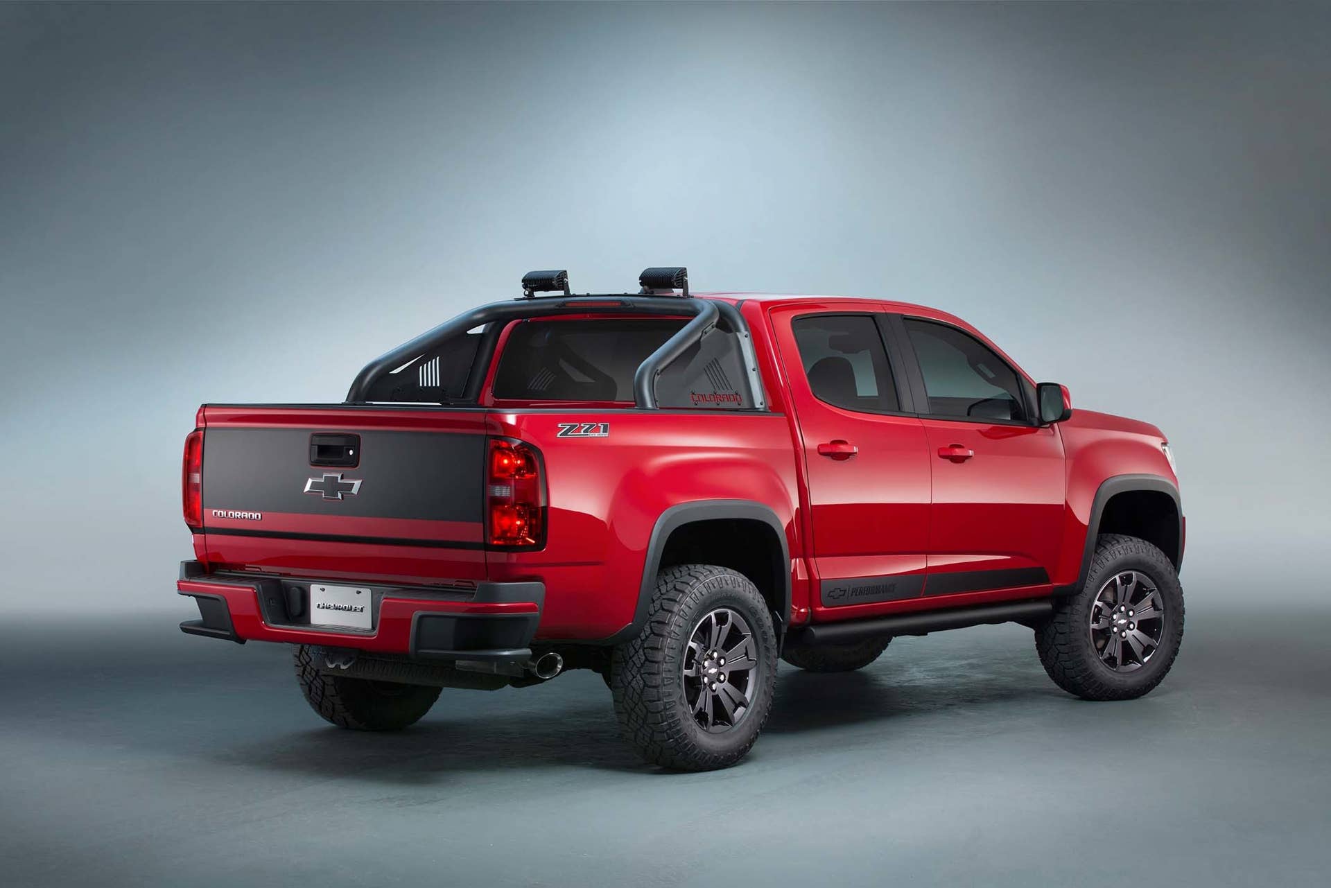 chevrolet colorado trail boss 3.0 sema concept rear