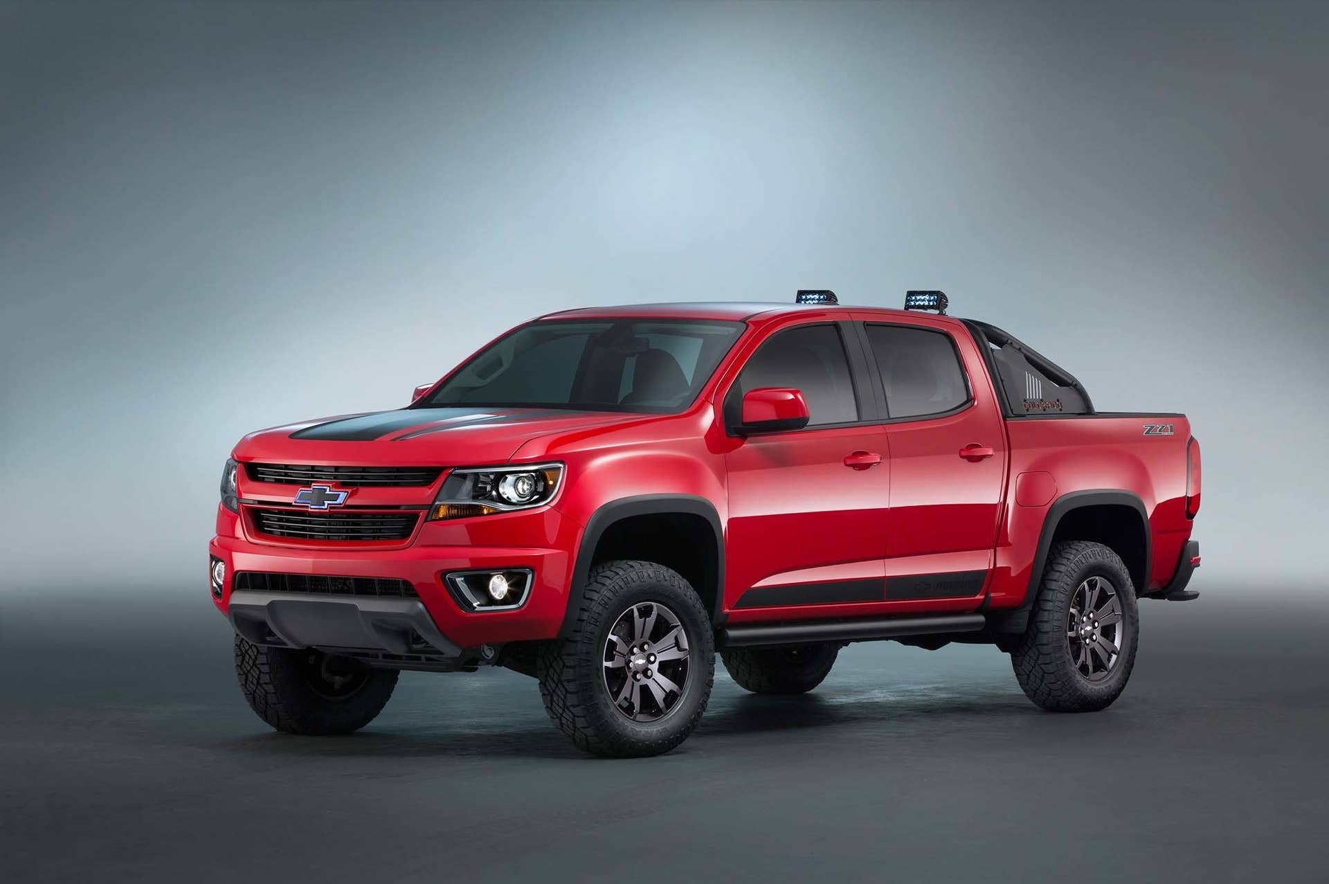 chevrolet colorado z71 trail boss 3.0 sema concept front