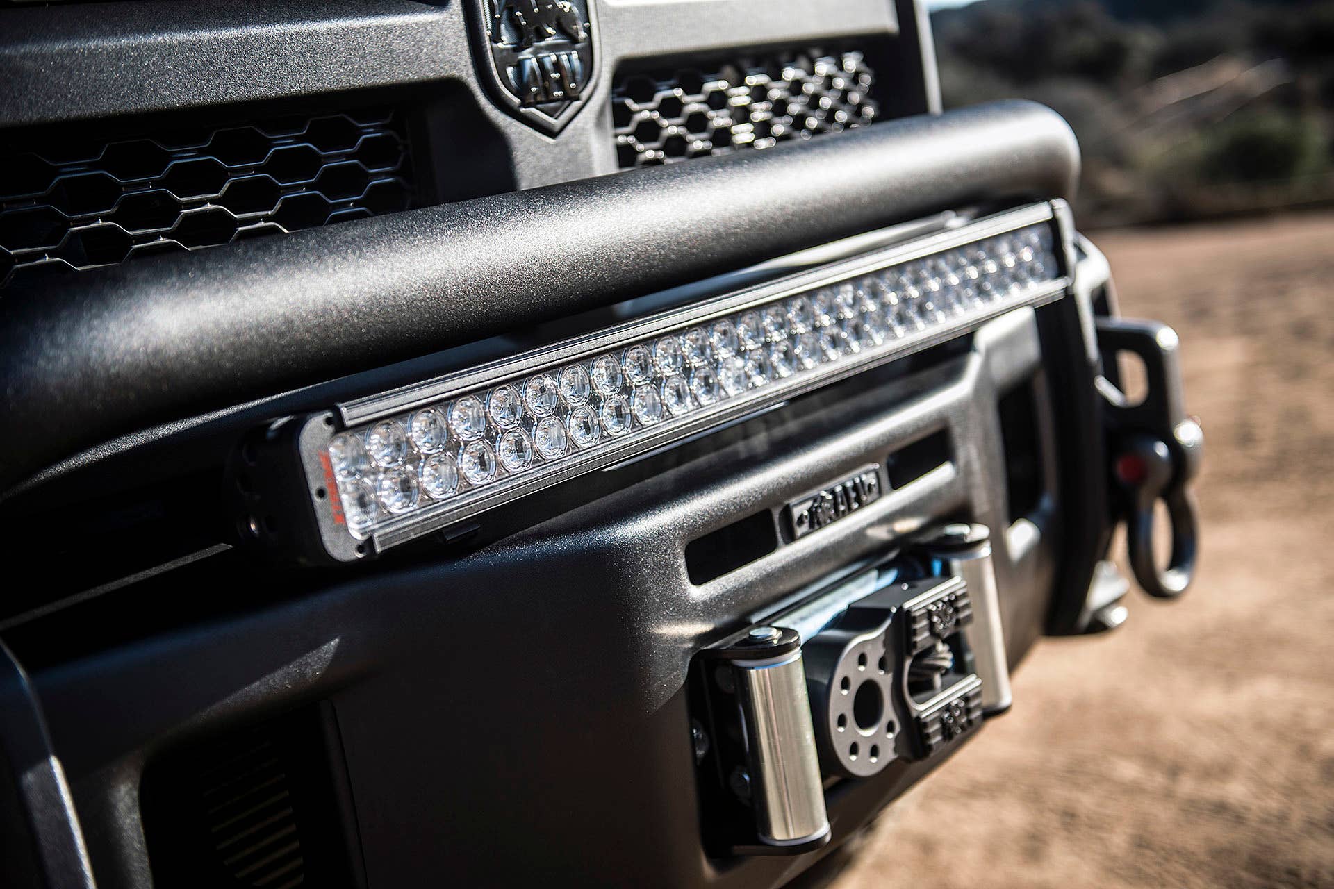 AEV Ram Prospector front detail