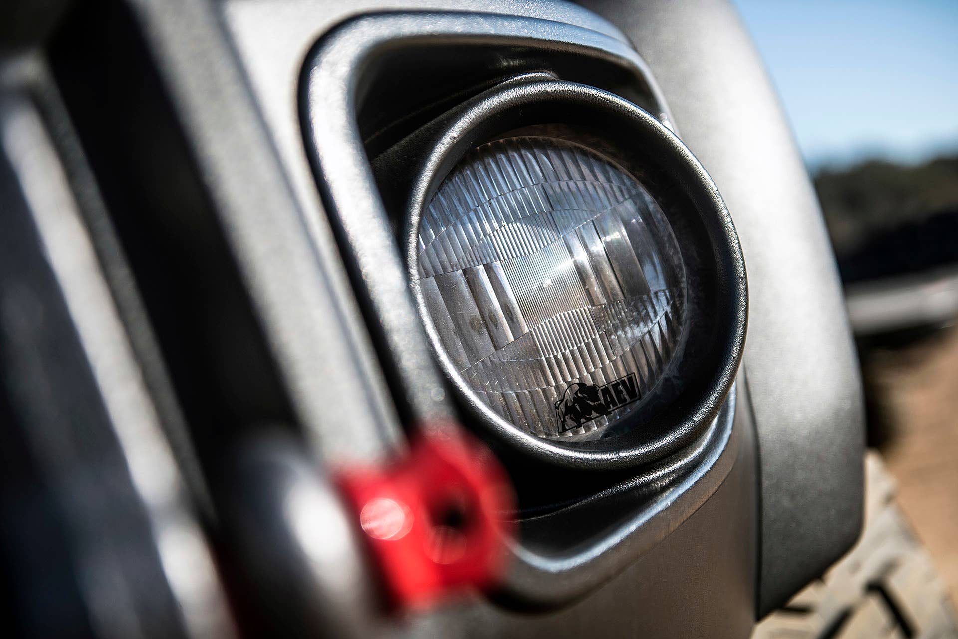 AEV Ram Prospector auxiliary lighting