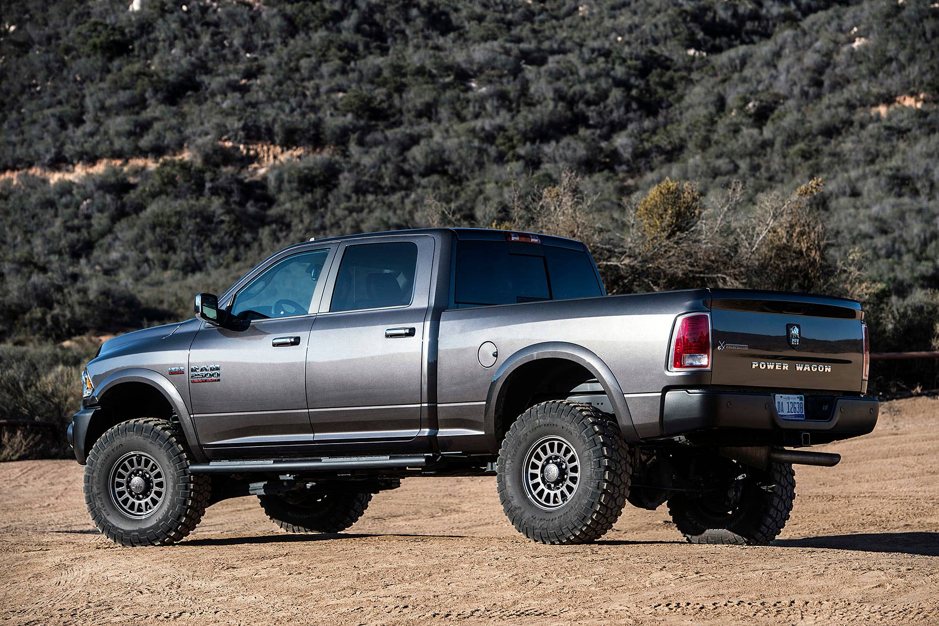 AEV Ram Prospector rear 3/4 view