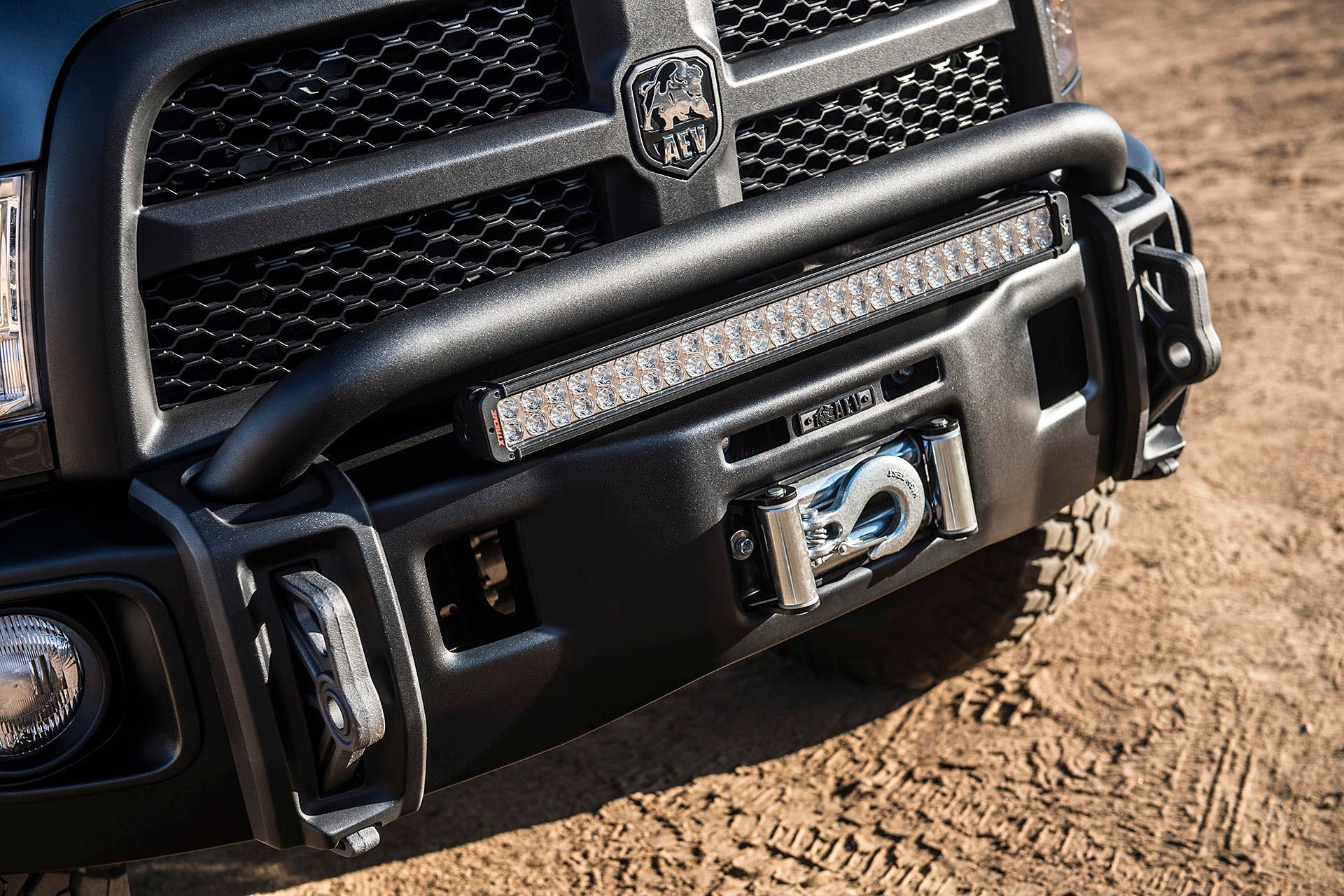 AEV Ram Prospector front details