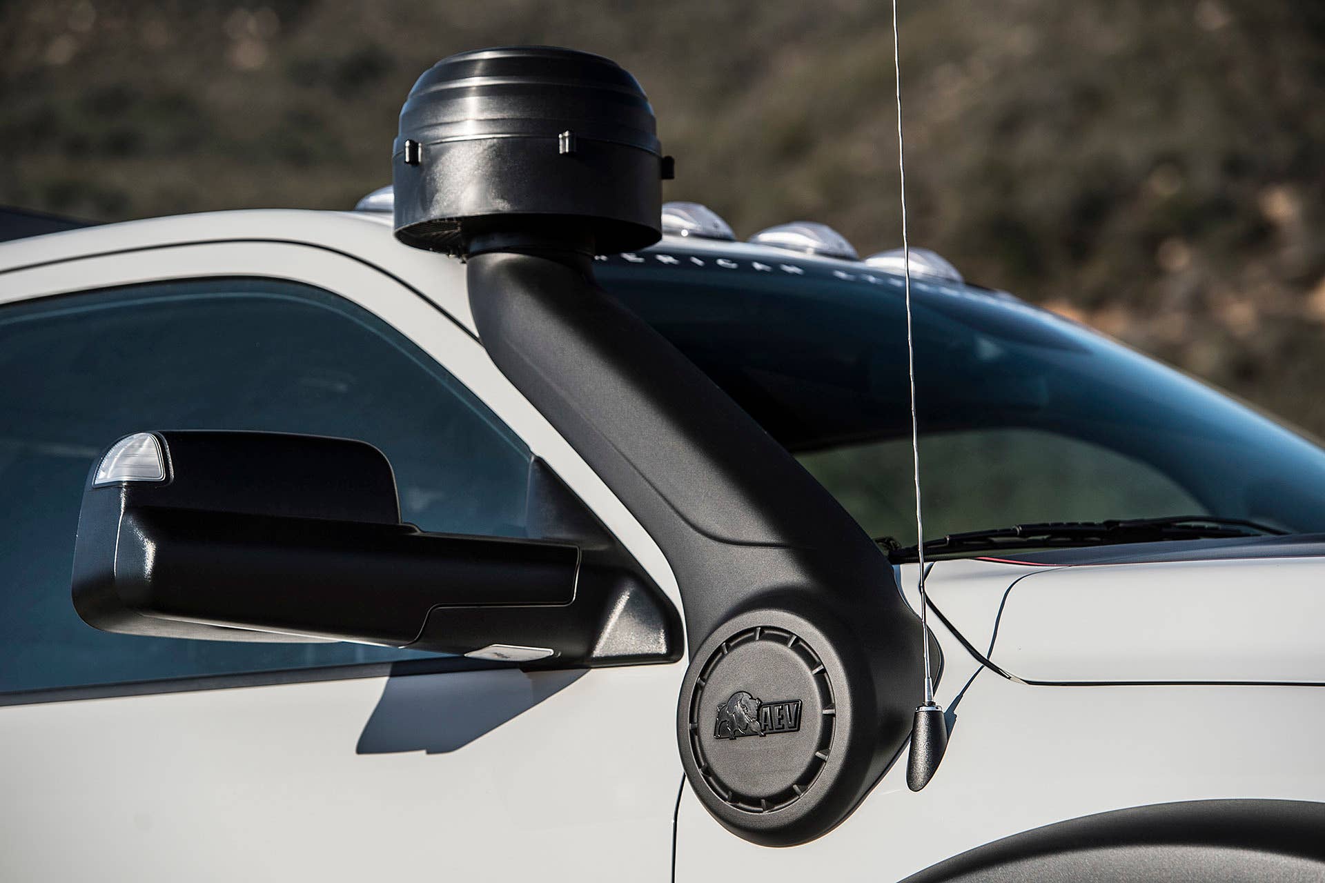 AEV Ram Prospector intake snorkel