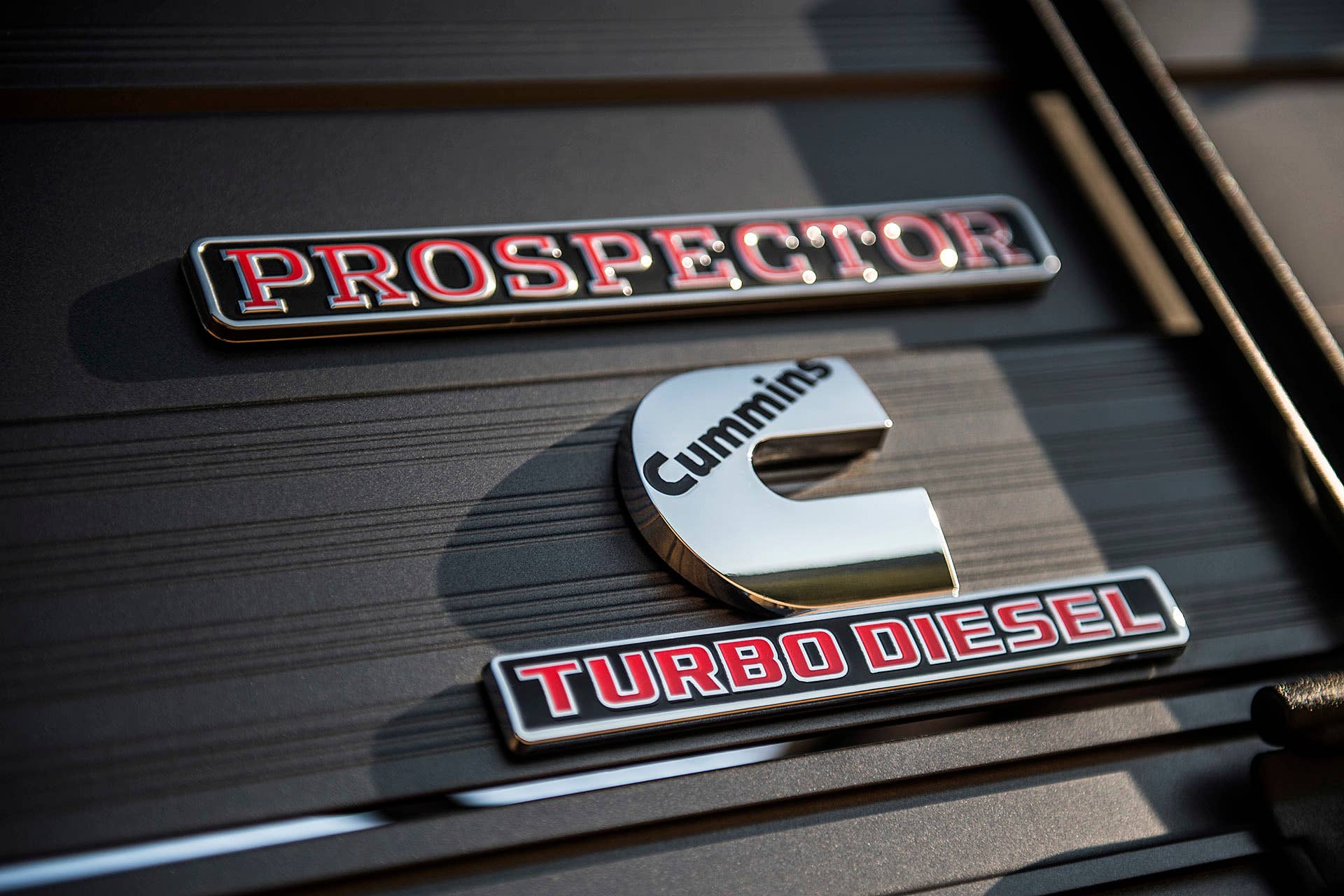 AEV Ram Prospector badge