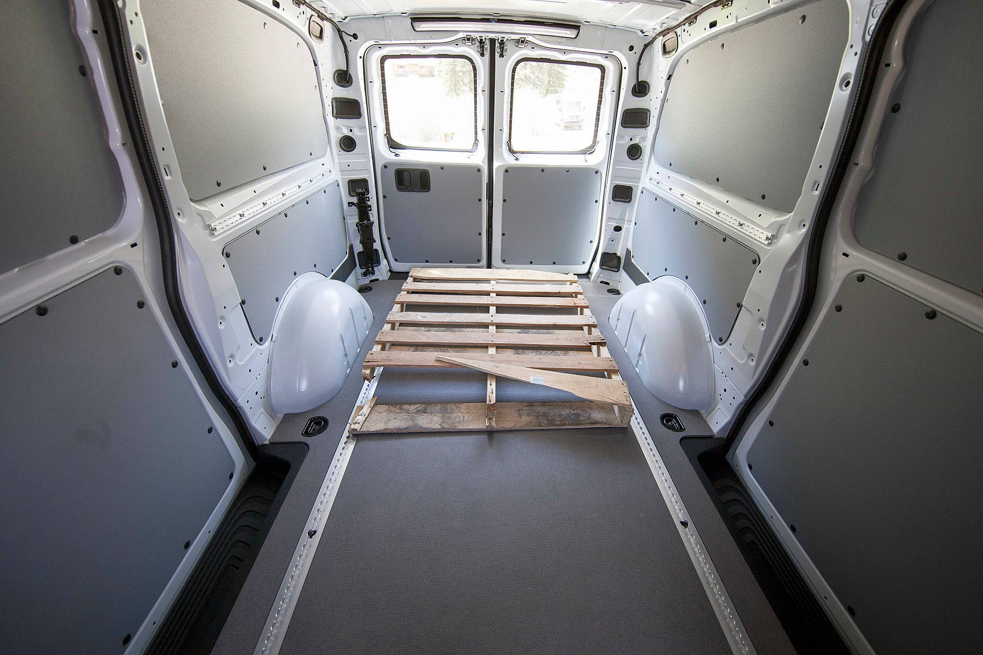 2016 Mercedes-Benz Metris rear cargo area