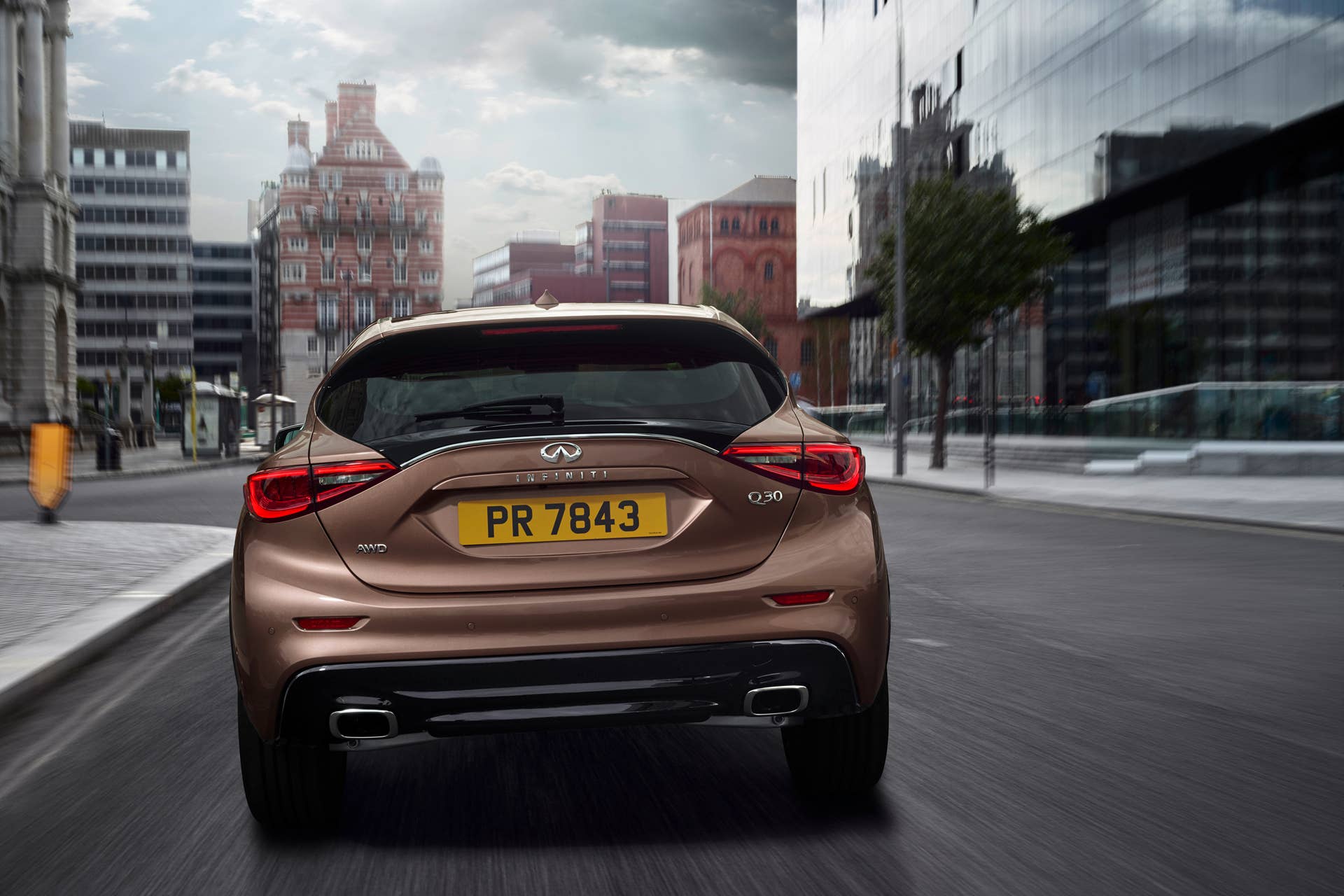 rear tail taillights infiniti q30 2017