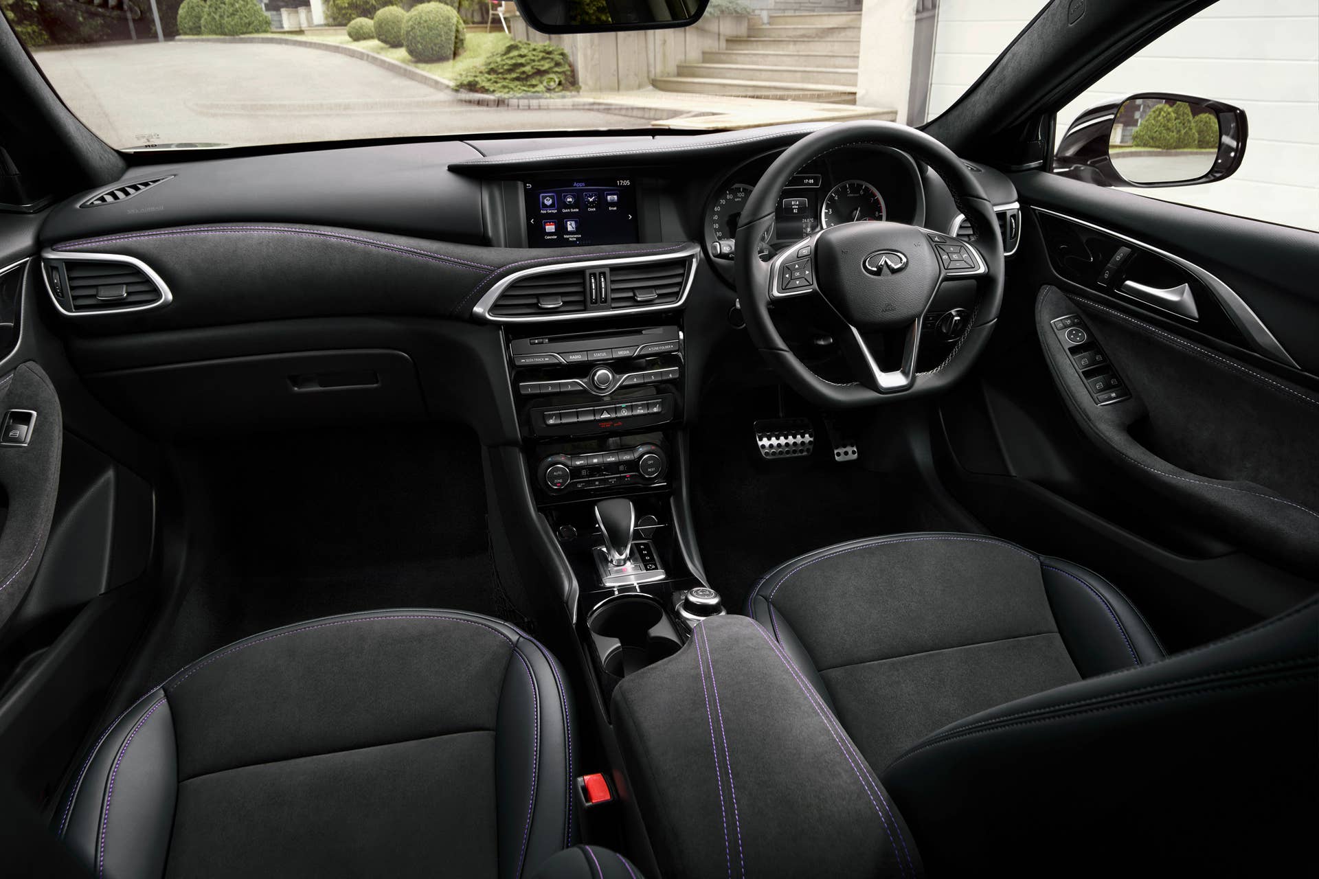 right hand drive infiniti q30 interior cabin