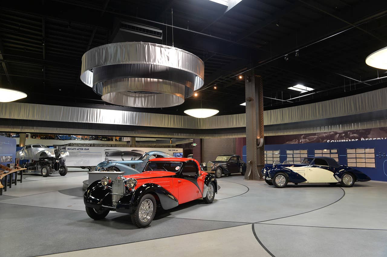 The Art of Bugatti at the Mullin Automotive Museum