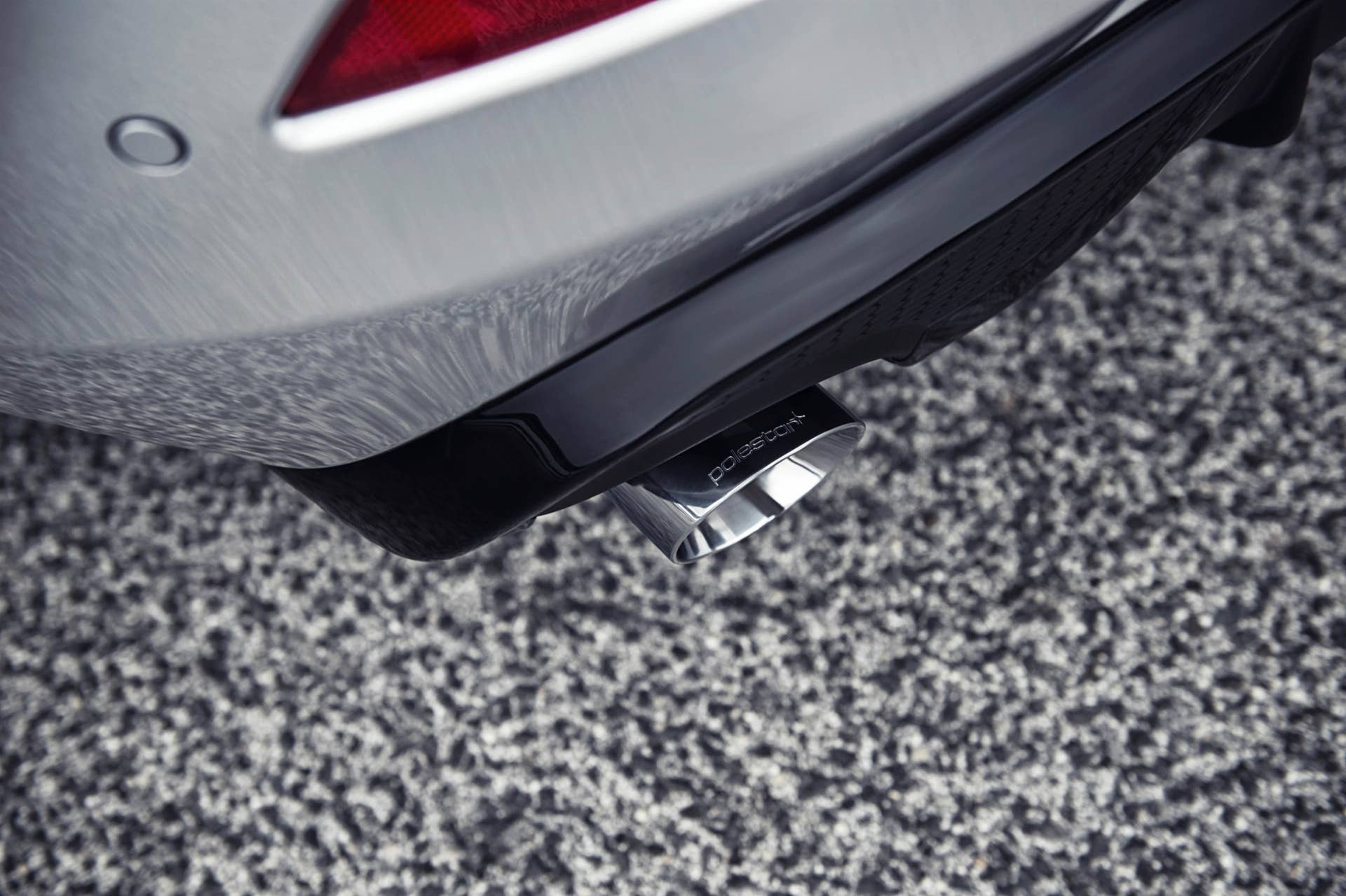 Polestar Performance Parts tailpipe
