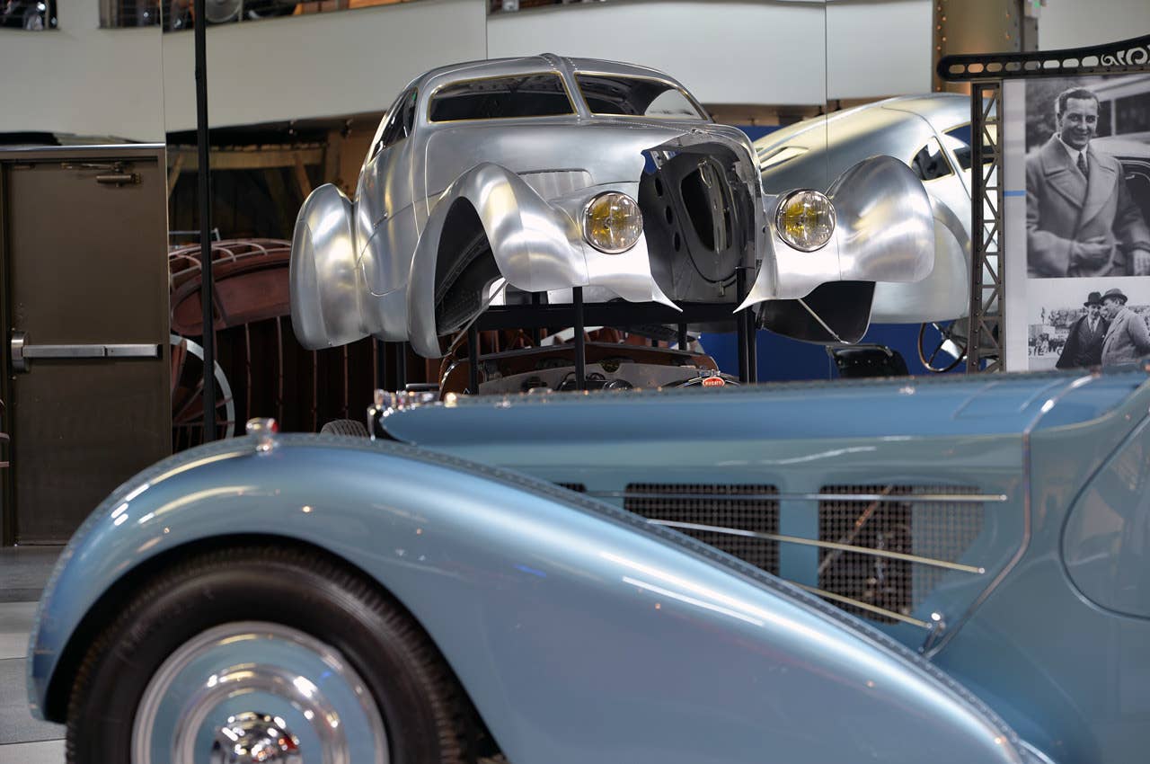 Bugatti Type 64 coachwork and chassis
