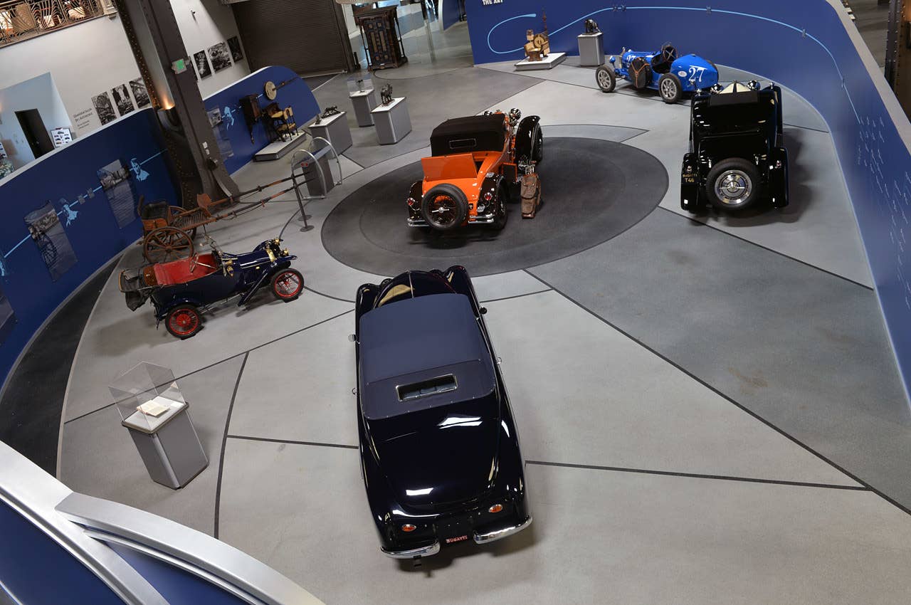 The Art of Bugatti at the Mullin Automotive Museum