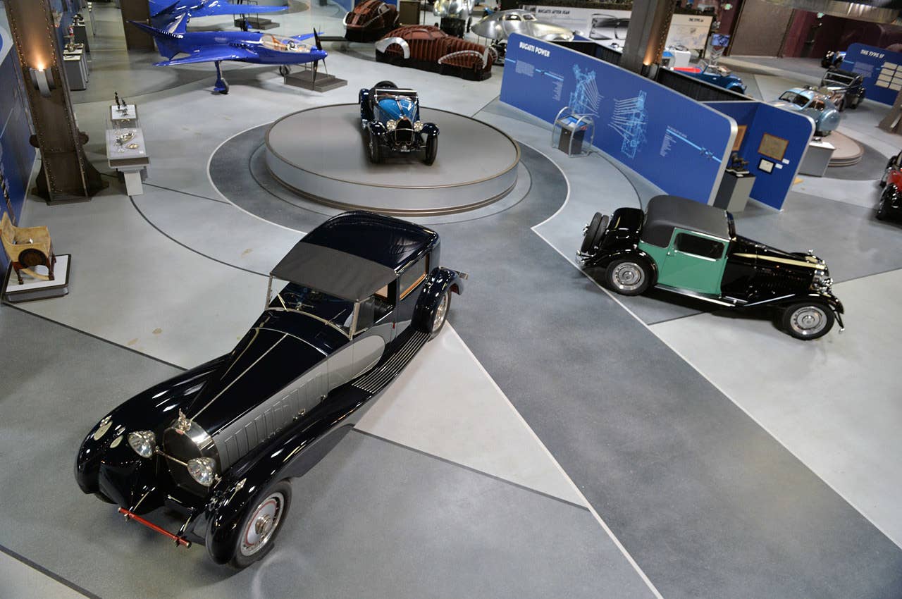 The Art of Bugatti at the Mullin Automotive Museum