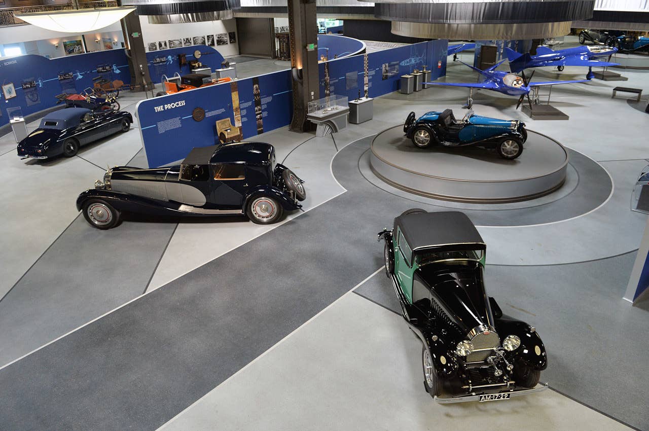The Art of Bugatti at the Mullin Automotive Museum