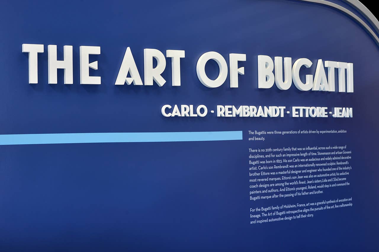 The Art of Bugatti at the Mullin Automotive Museum