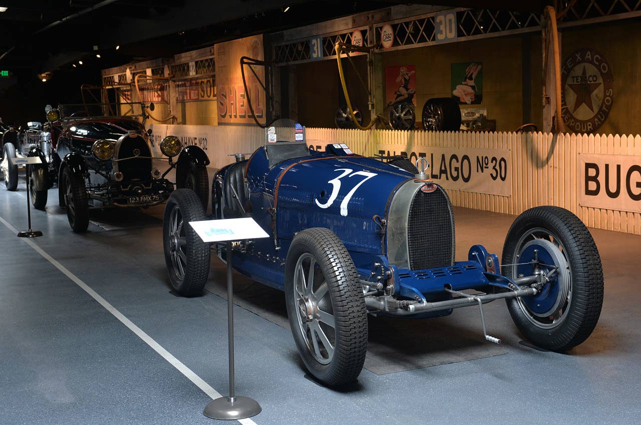 The Art of Bugatti at the Mullin Automotive Museum
