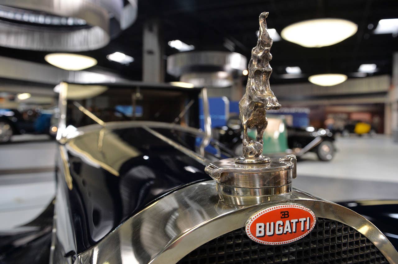 1932 Bugatti Type 41 Coupe de Ville hood ornament