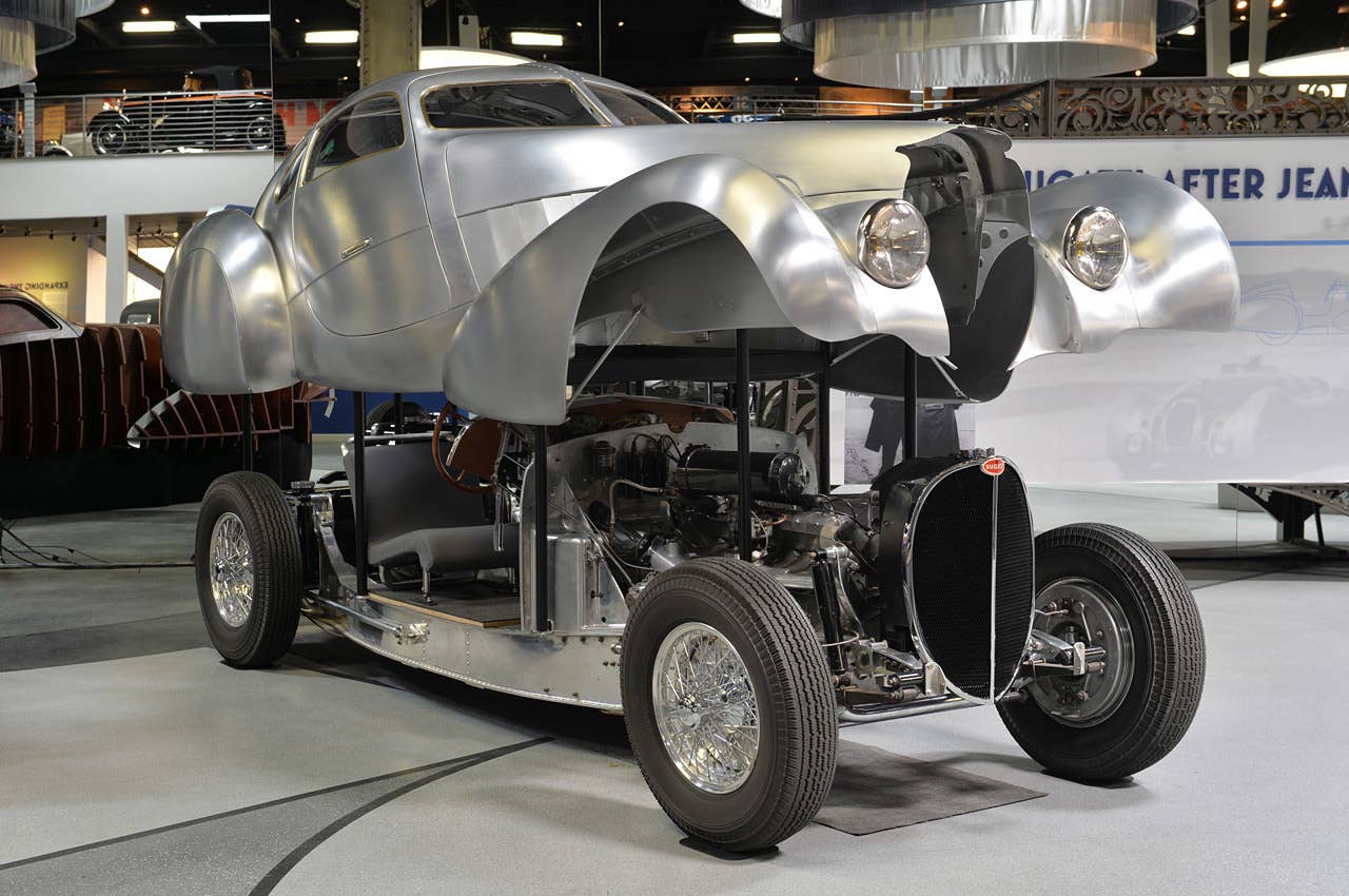 Bugatti Type 64 coachwork and chassis