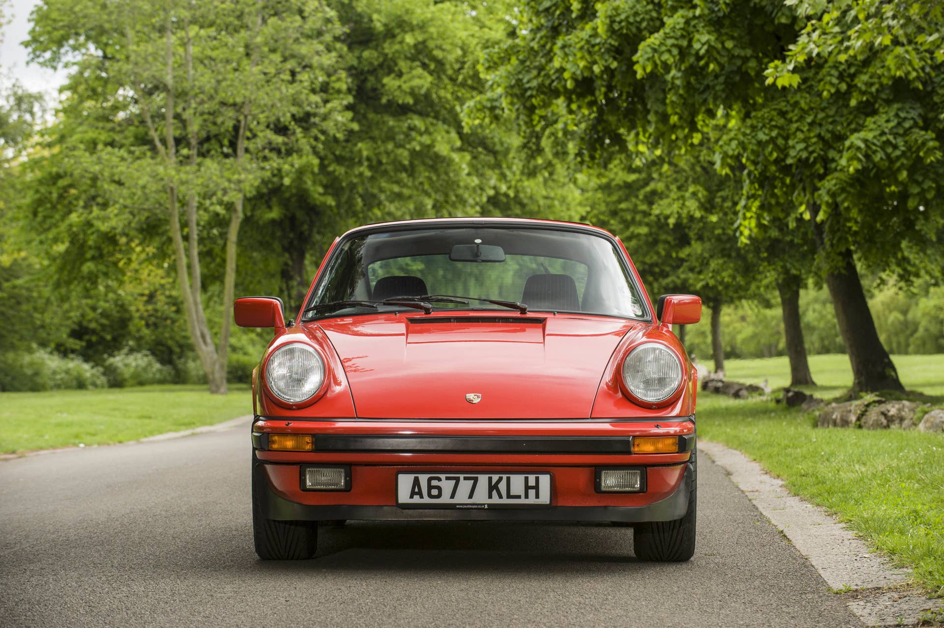 James May's 1984 Porsche 911 Carrera front