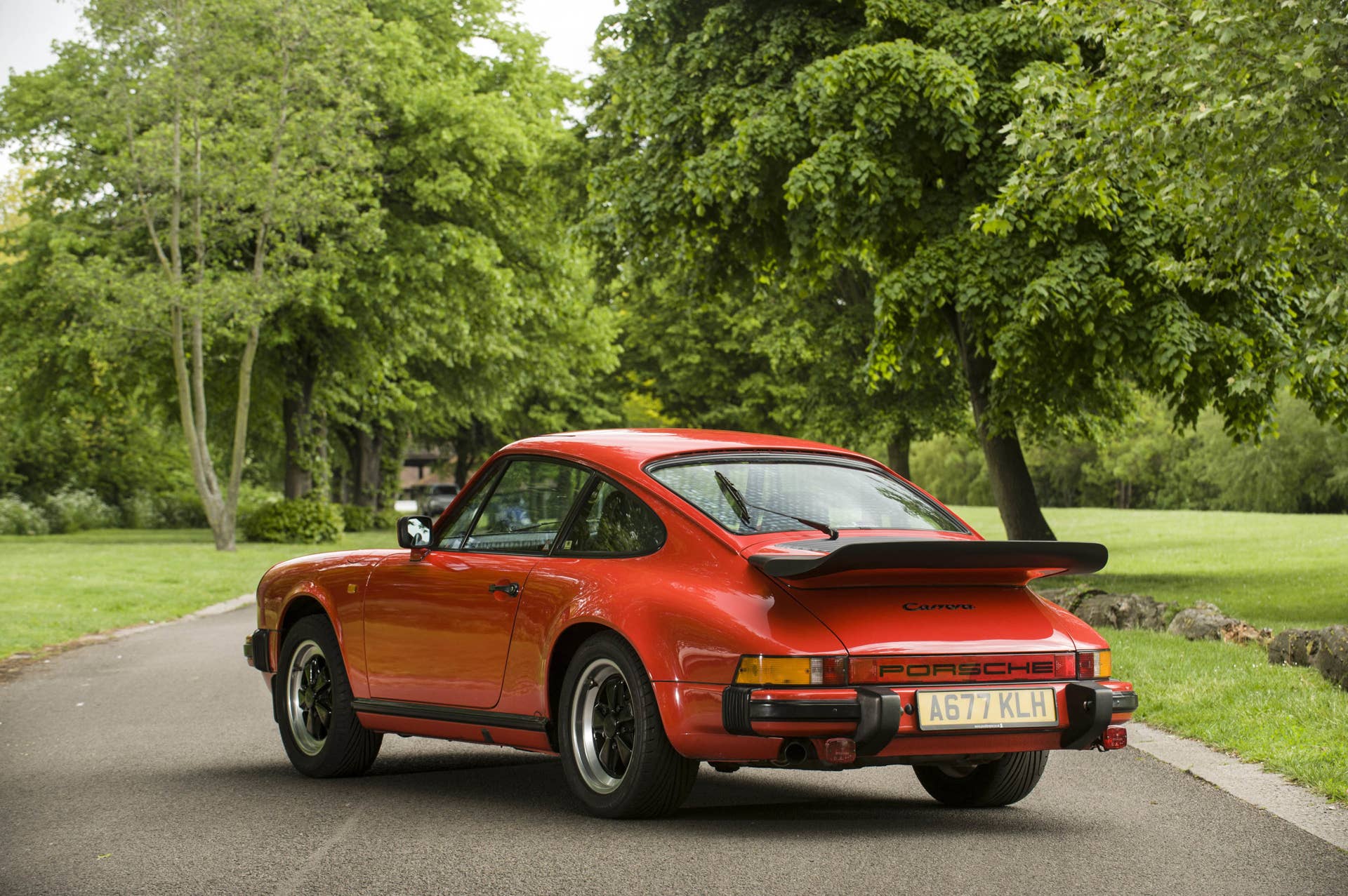 James May's 1984 Porsche 911 Carrera rear 3/4