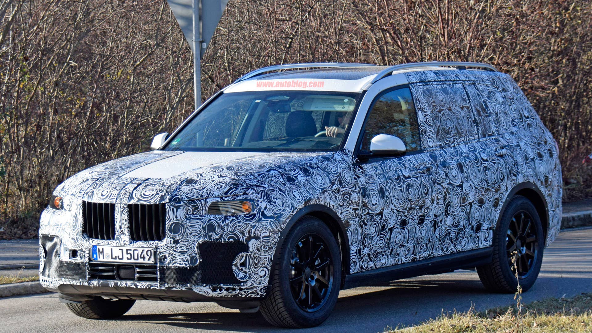2019 BMW X7 front