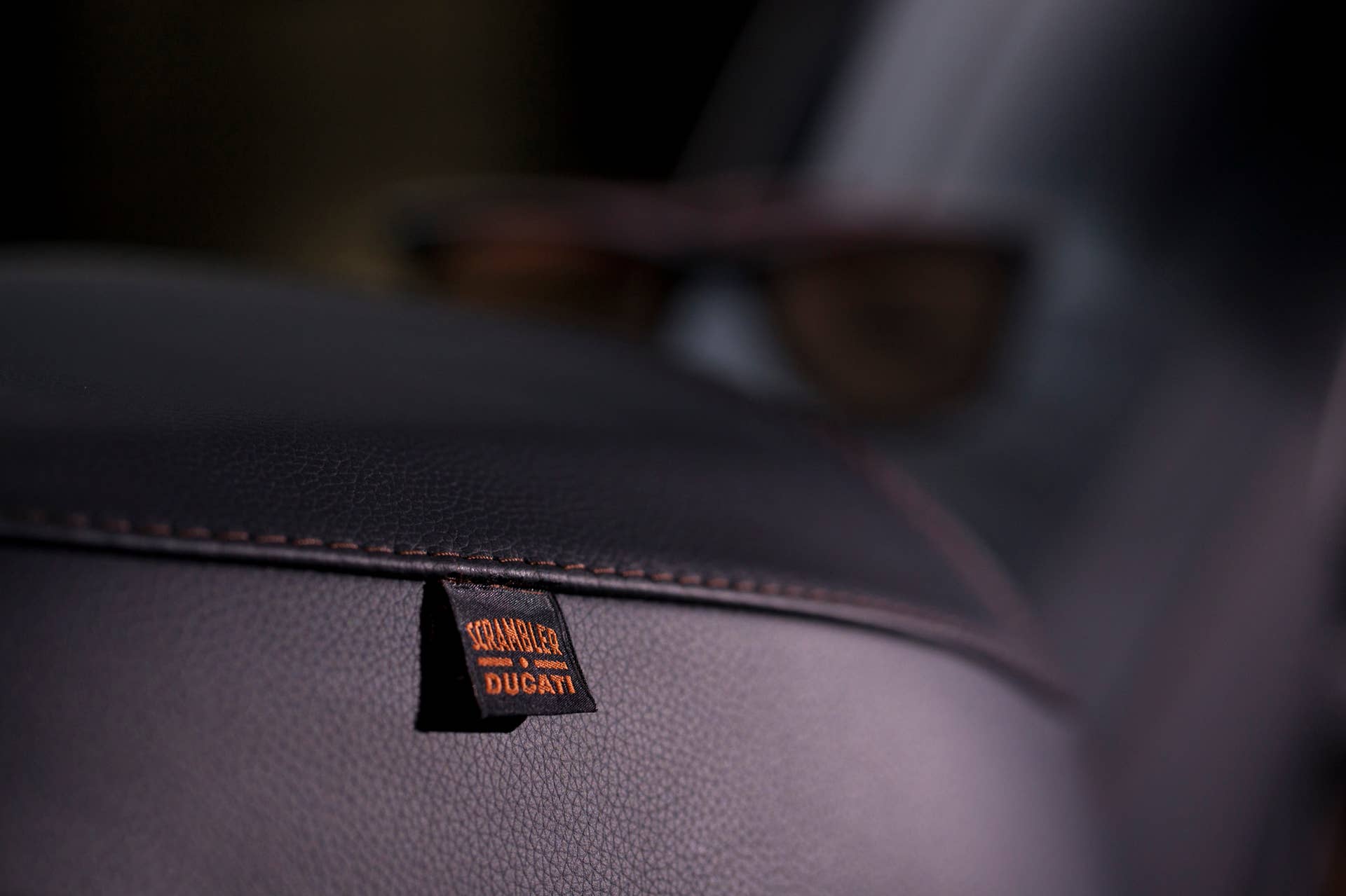 Ducati Scrambler Italia Independent seat label