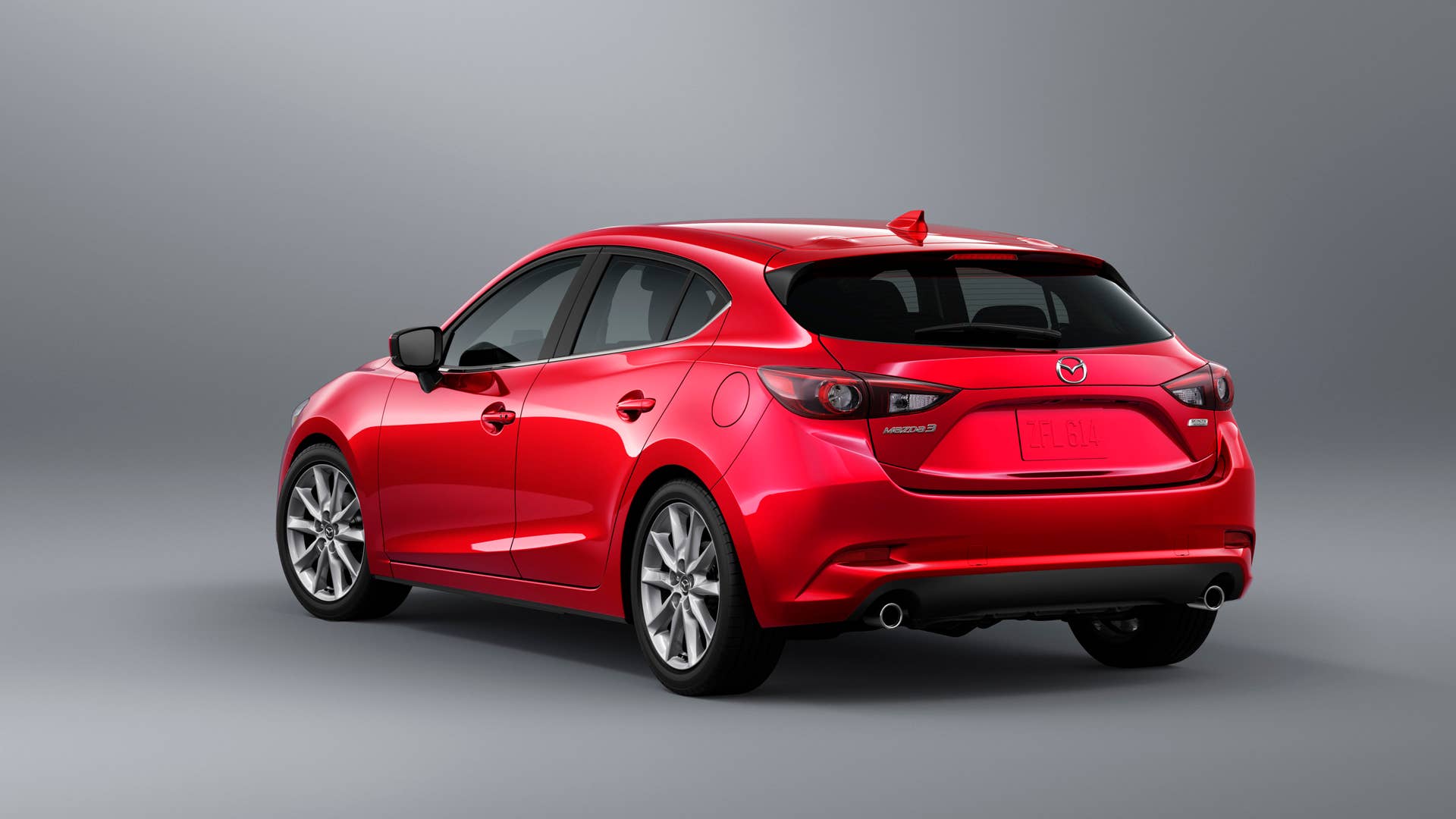 2017 Mazda3 Rear Exterior