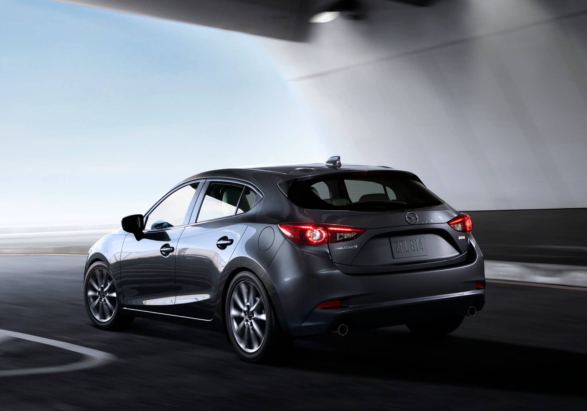 2017 Mazda3 Rear Exterior