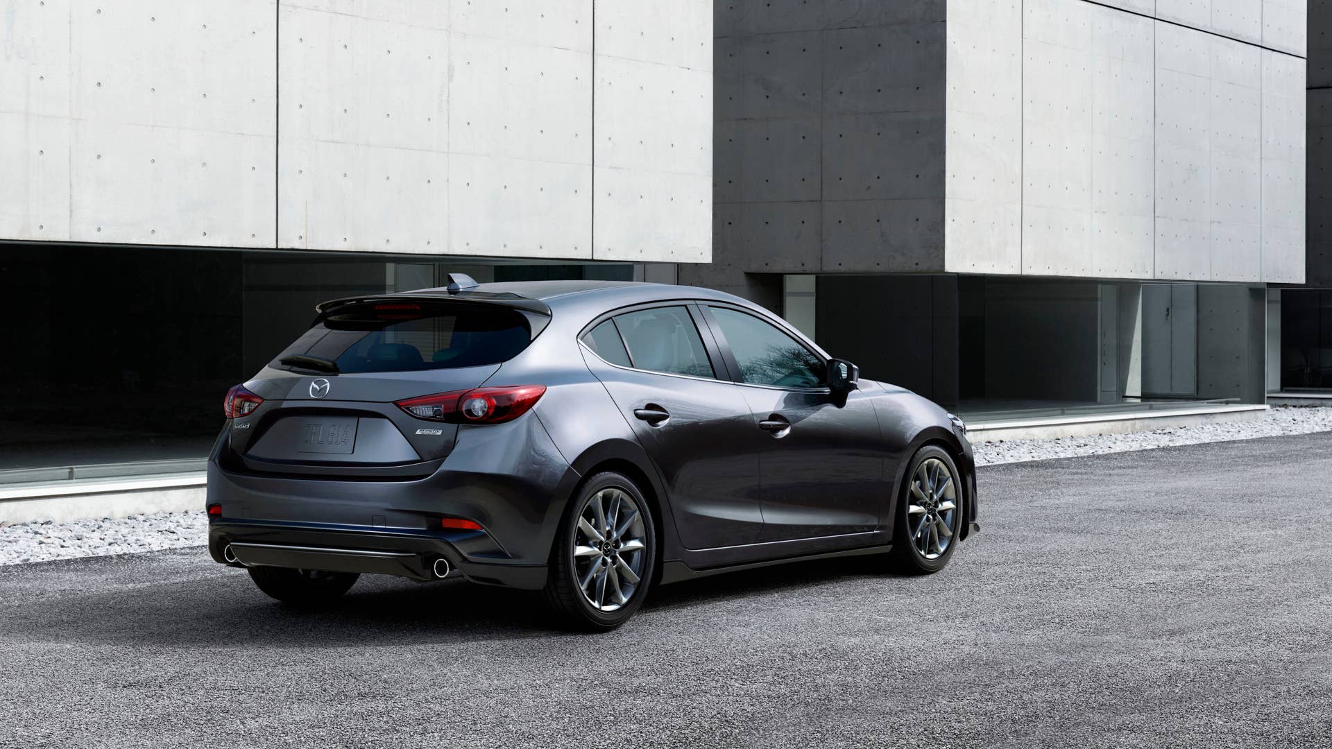 2017 Mazda3 Rear Exterior