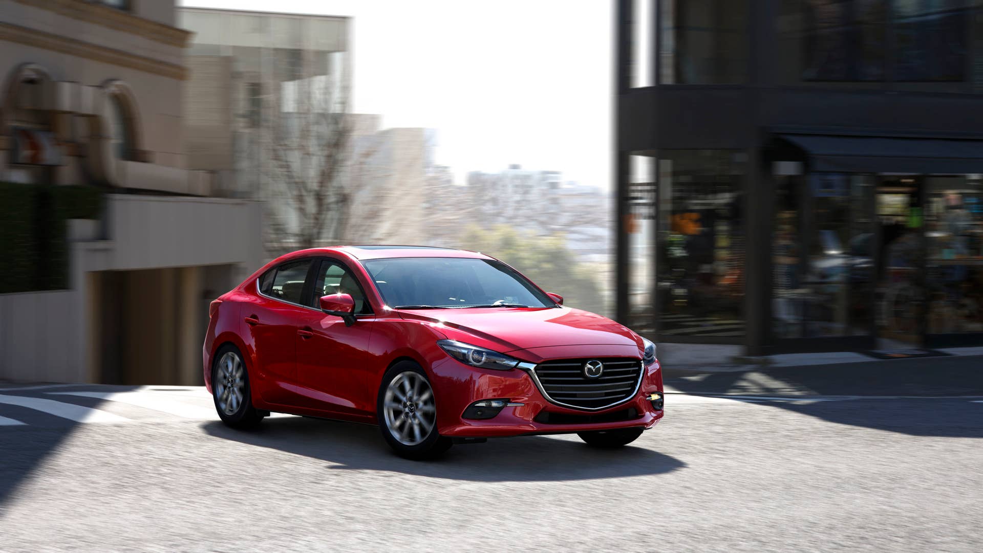 2017 Mazda3 Sedan Front Exterior