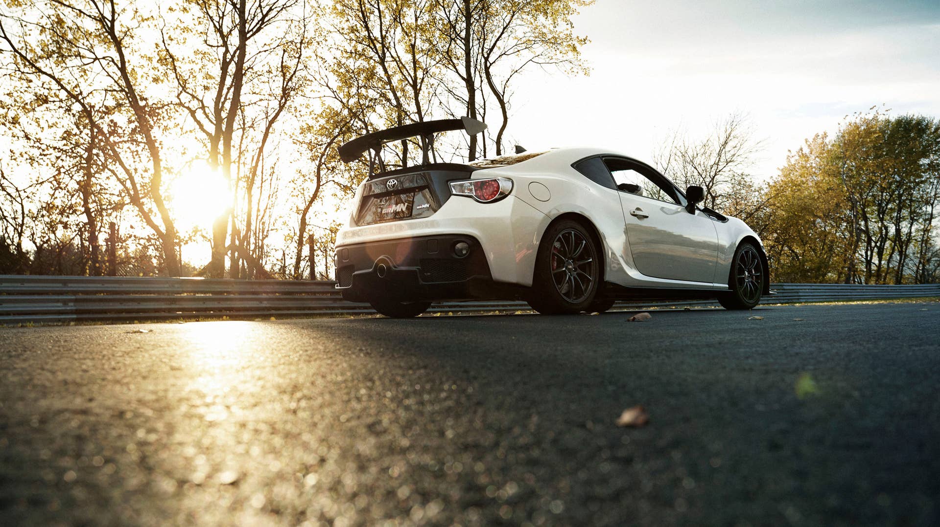 Toyota 86 GRMN rear 3/4 static