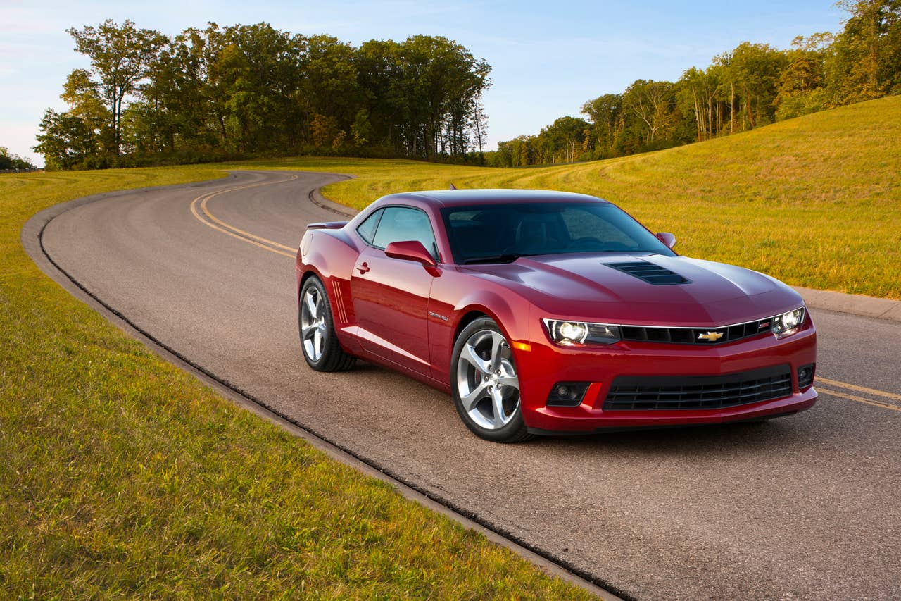 The 2014 Chevrolet Camaro and Camaro SS models feature revised front and rear facias, featuring race-proven aerodynamic designs for more efficient cooling and stability at high speeds.