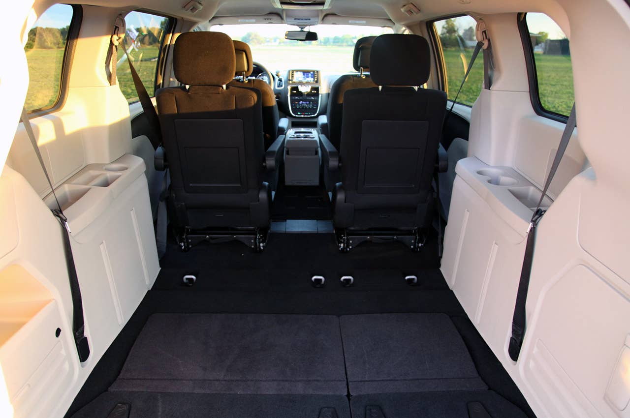 2011 Chrysler Town& Country Touring rear cargo area