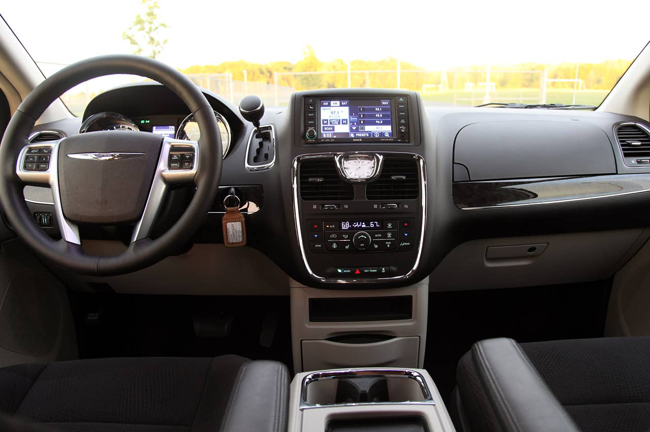 2011 Chrysler Town& Country Touring interior