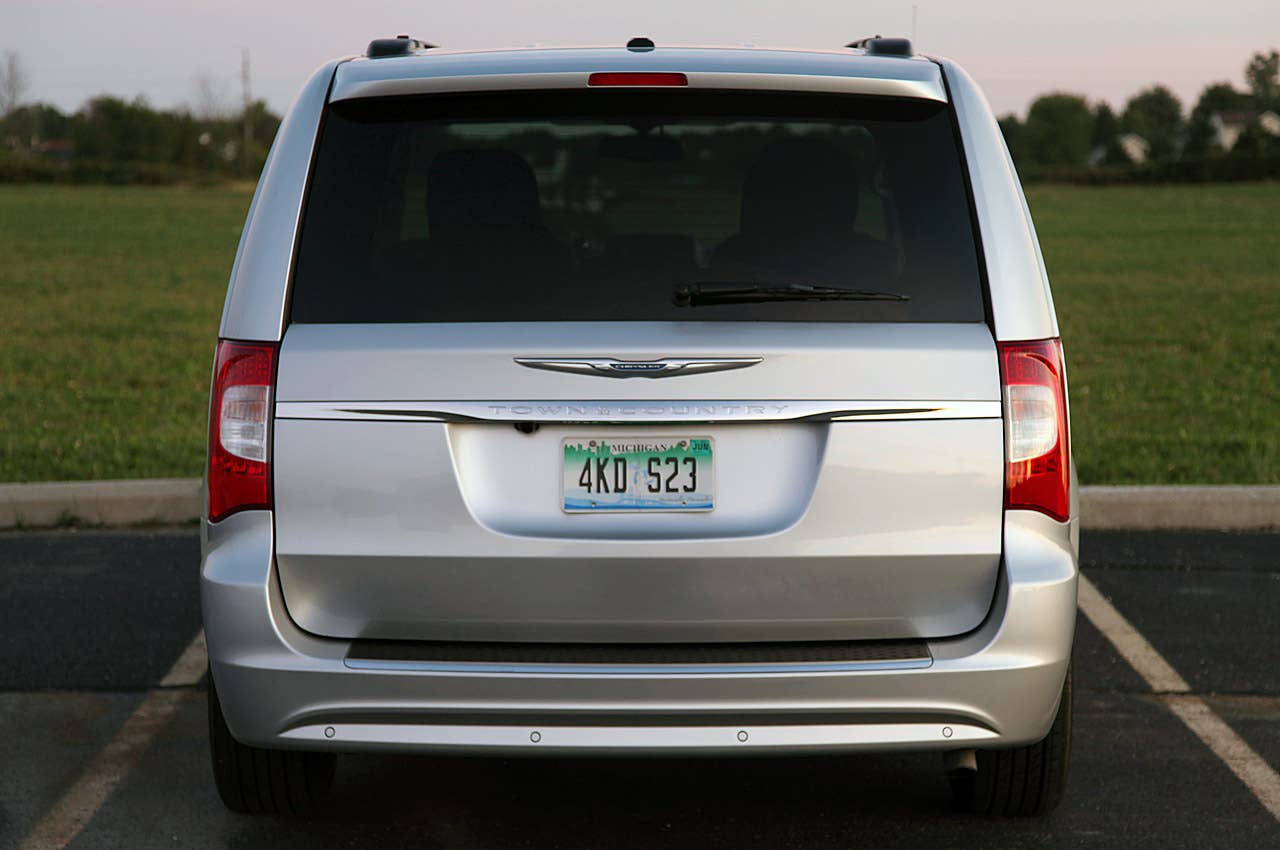 2011 Chrysler Town& Country Touring rear view