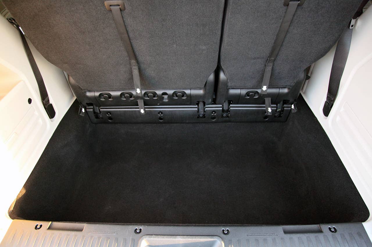 2011 Chrysler Town& Country Touring rear cargo area
