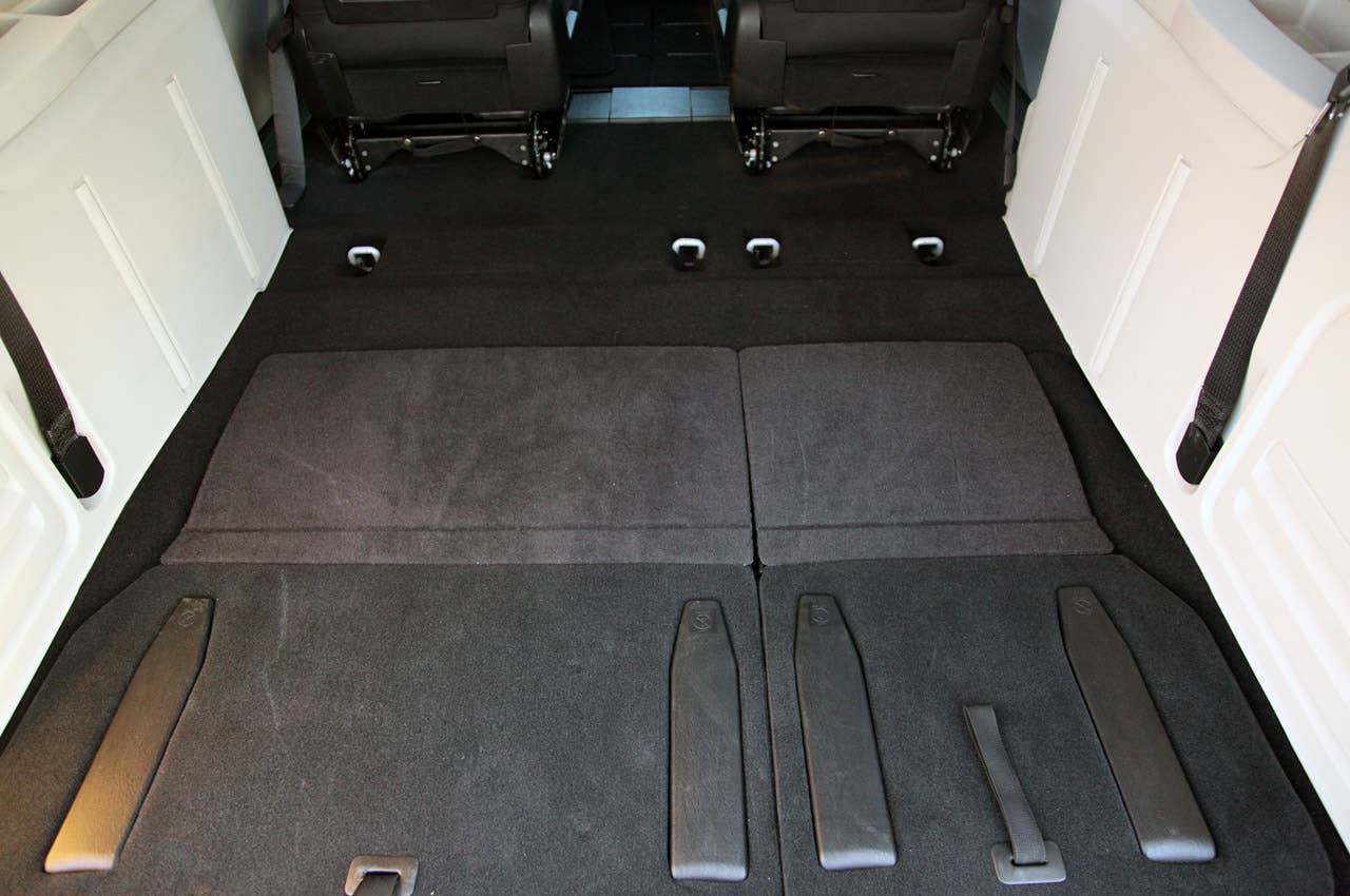 2011 Chrysler Town& Country Touring rear cargo area