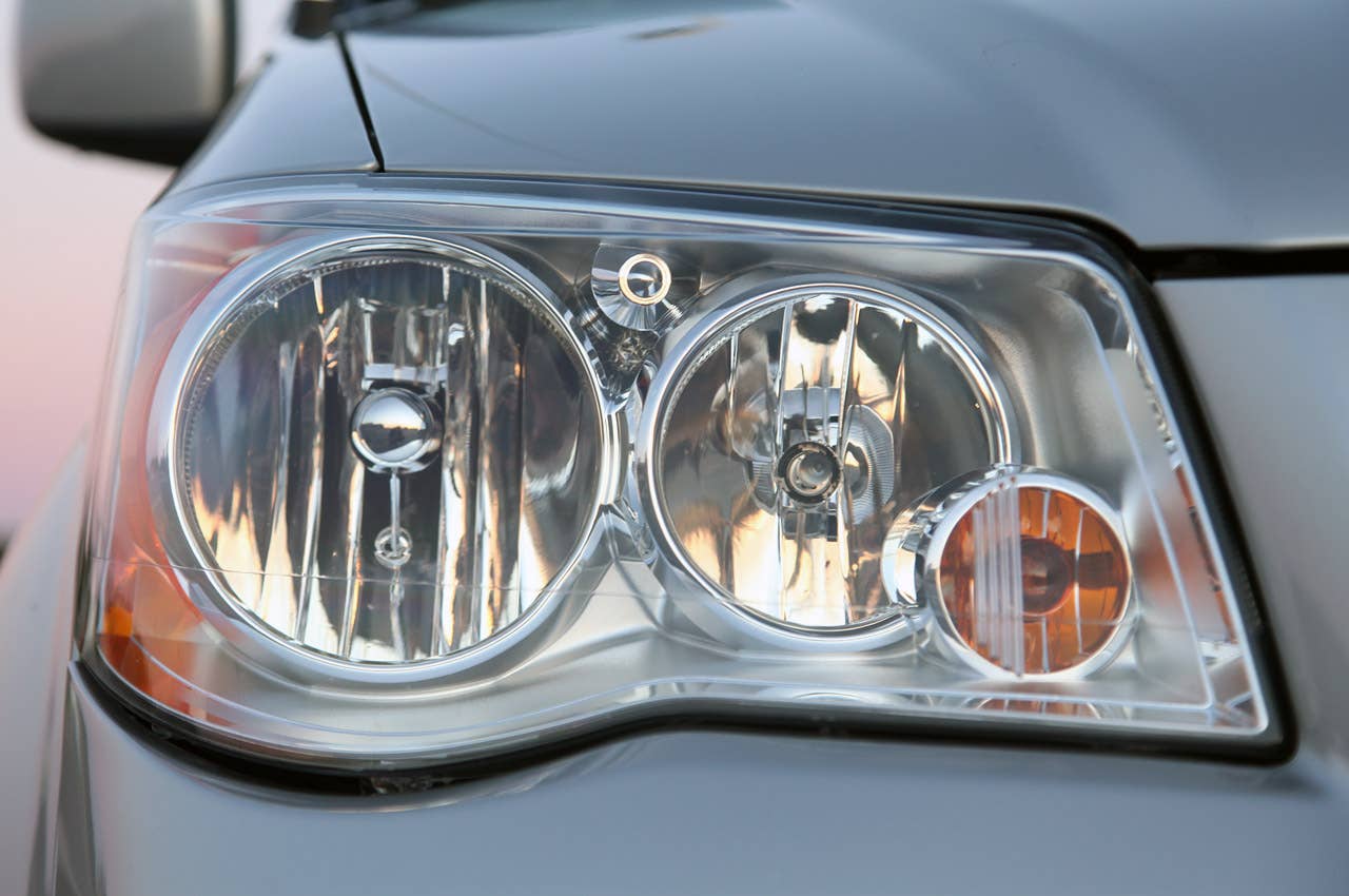2011 Chrysler Town& Country Touring headlight