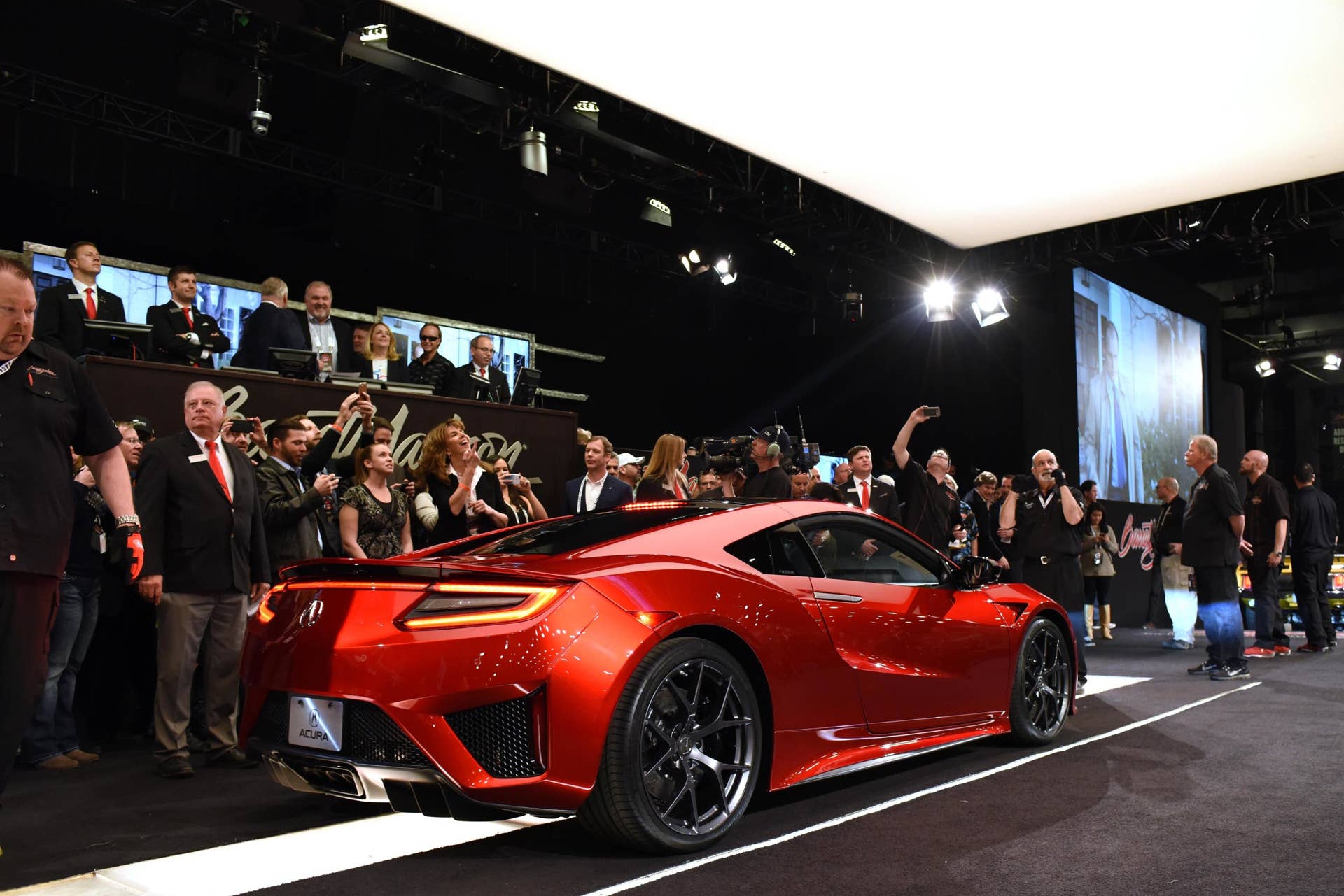 2017 Acura NSX: VIN 001 Auction
