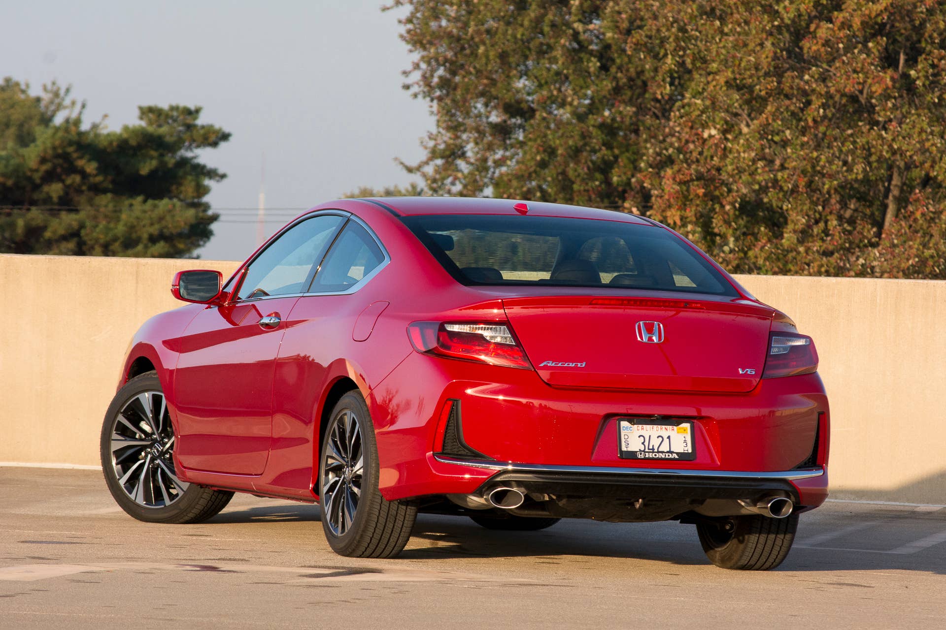 accord v6 rear coupe honda tail