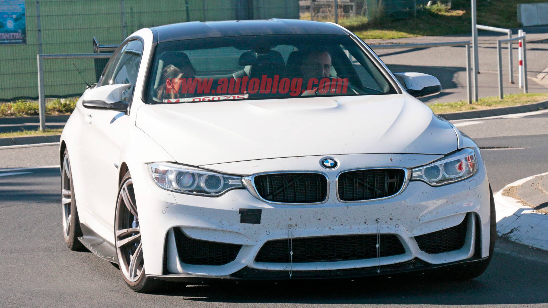 BMW M4 With Extreme Aero Spy Shots Front End Exterior