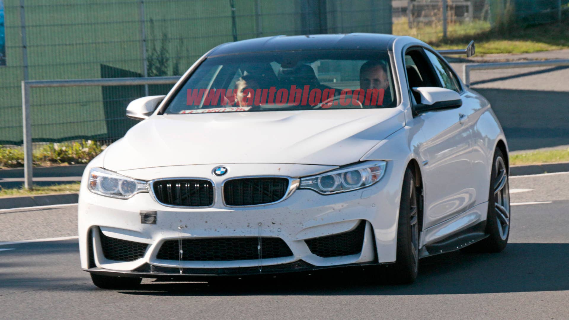 BMW M4 With Extreme Aero Spy Shots Front End Exterior